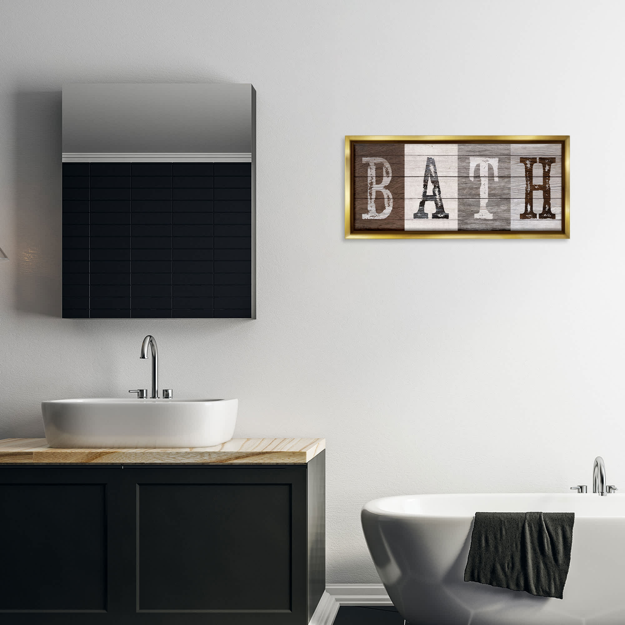 Stupell Industries BT-951-FFG-13X30 Wall-Art - View #3