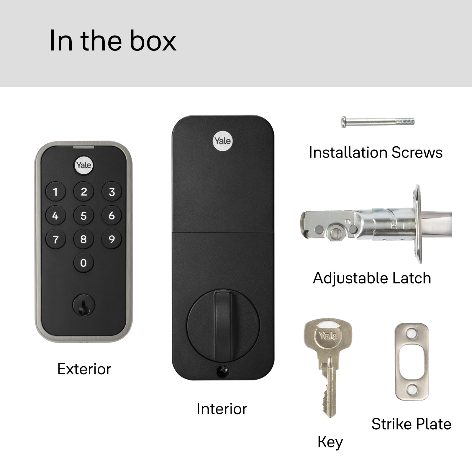 Yale YED210-NR-619 Electronic-Door-Locks - View #7