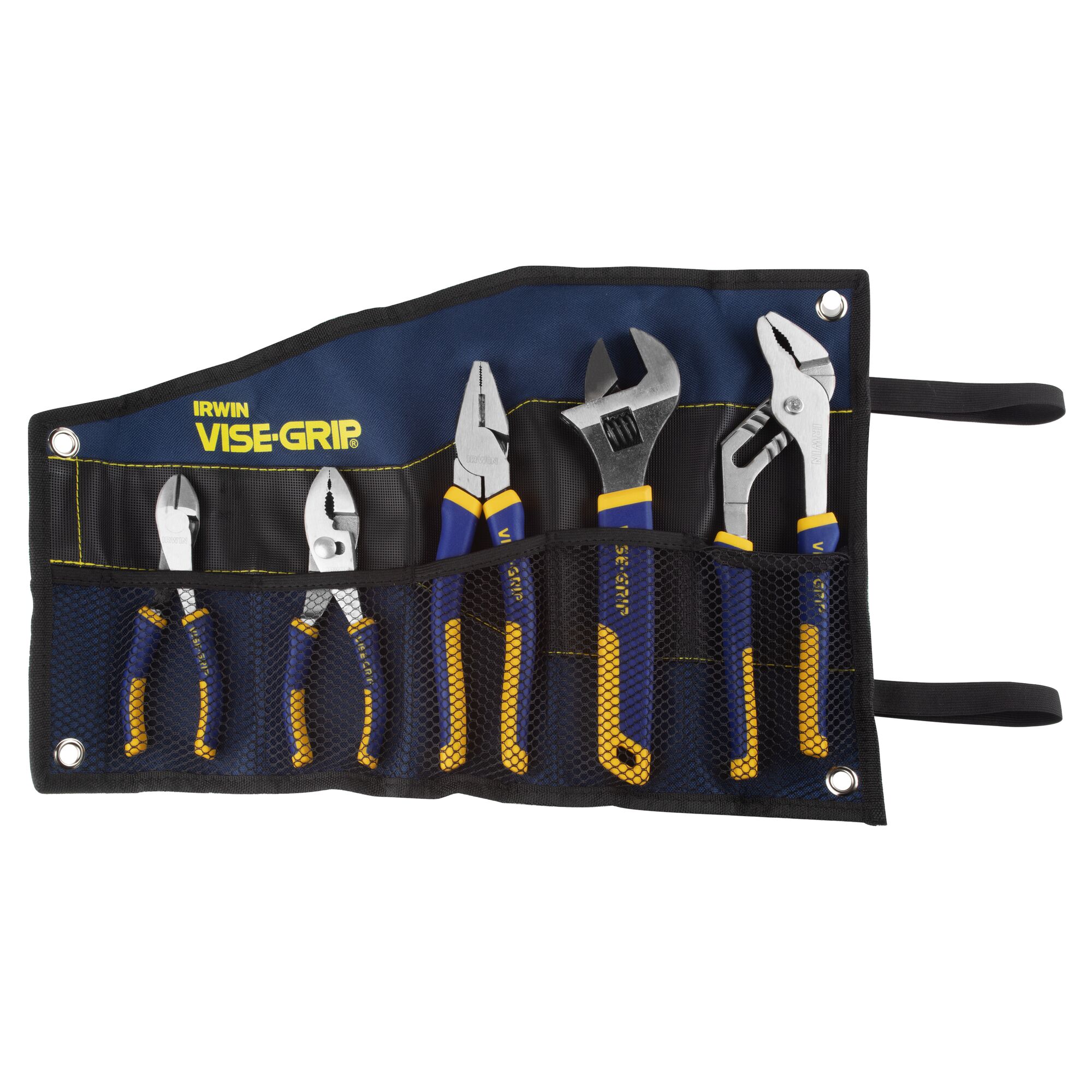 IRWIN 2078708 VISE-GRIP ProPliers 5-Pack Assorted Pliers with Soft Case