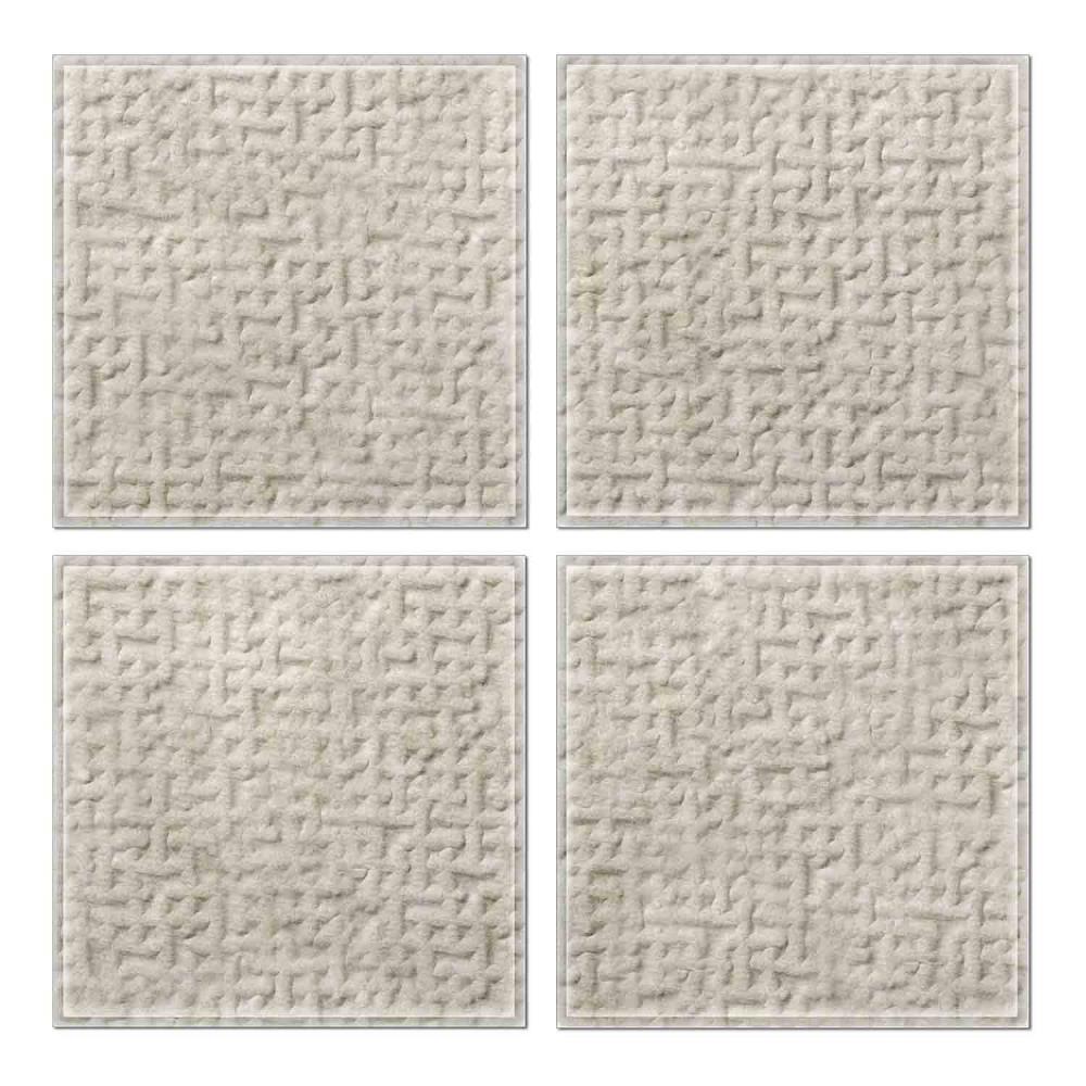 Instant Mosaic 3900103 Upscale Designs 32-Pack Multicolor 6-in x 6-in Glossy Glass Random Wall Tile