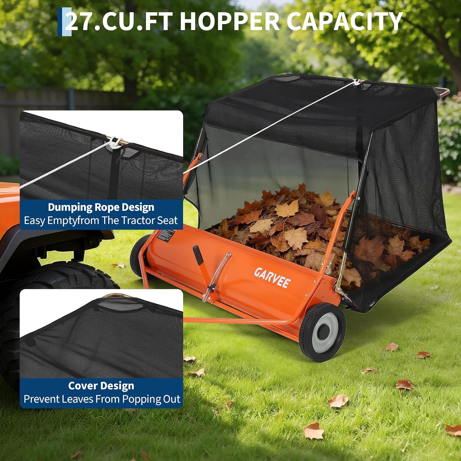 Garvee LYUTRPPG-33MMLE8M lawnsweeper - View #3