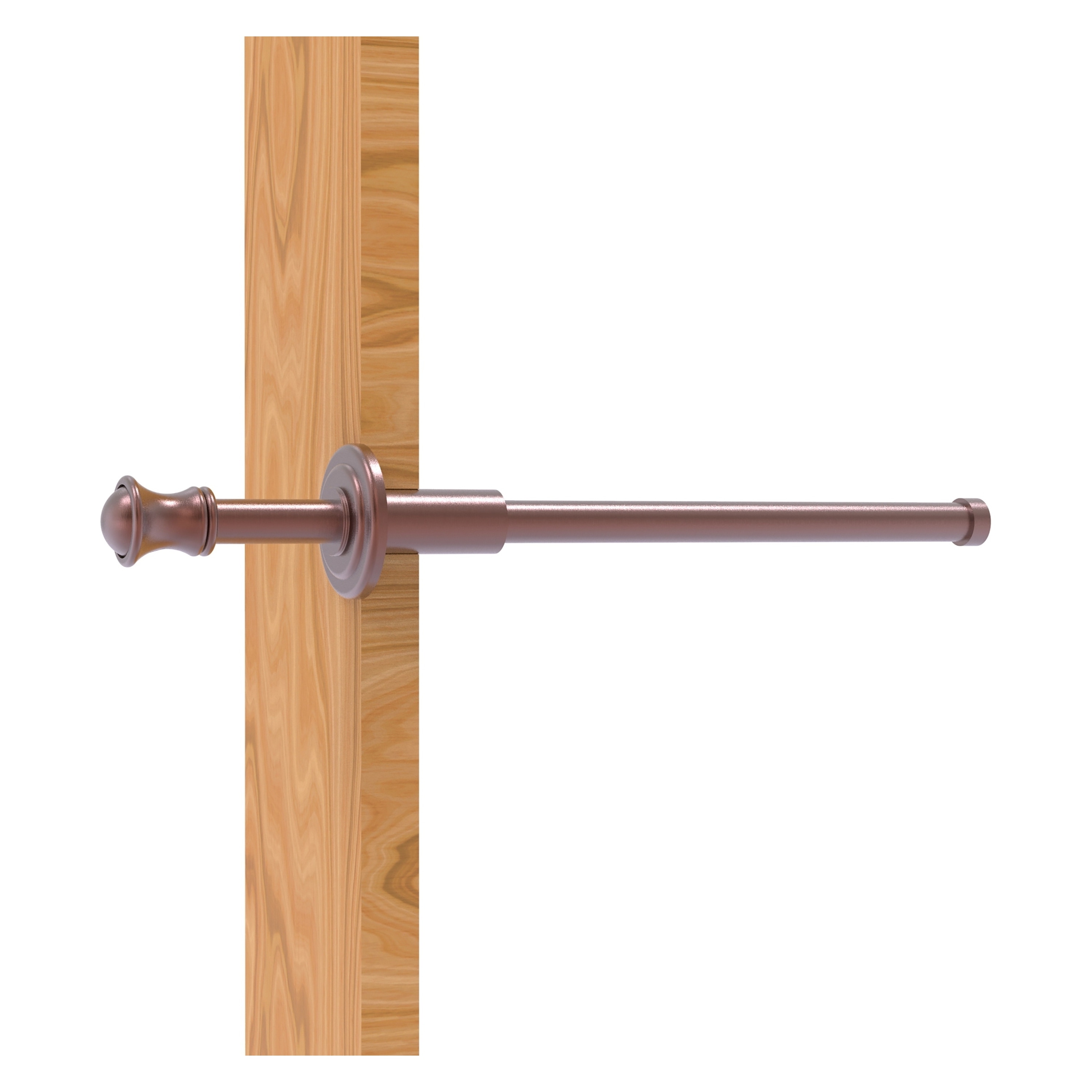 Allied Brass CL-23-CA Carolina Antique Copper Single -Hook Wall mount Towel Hook