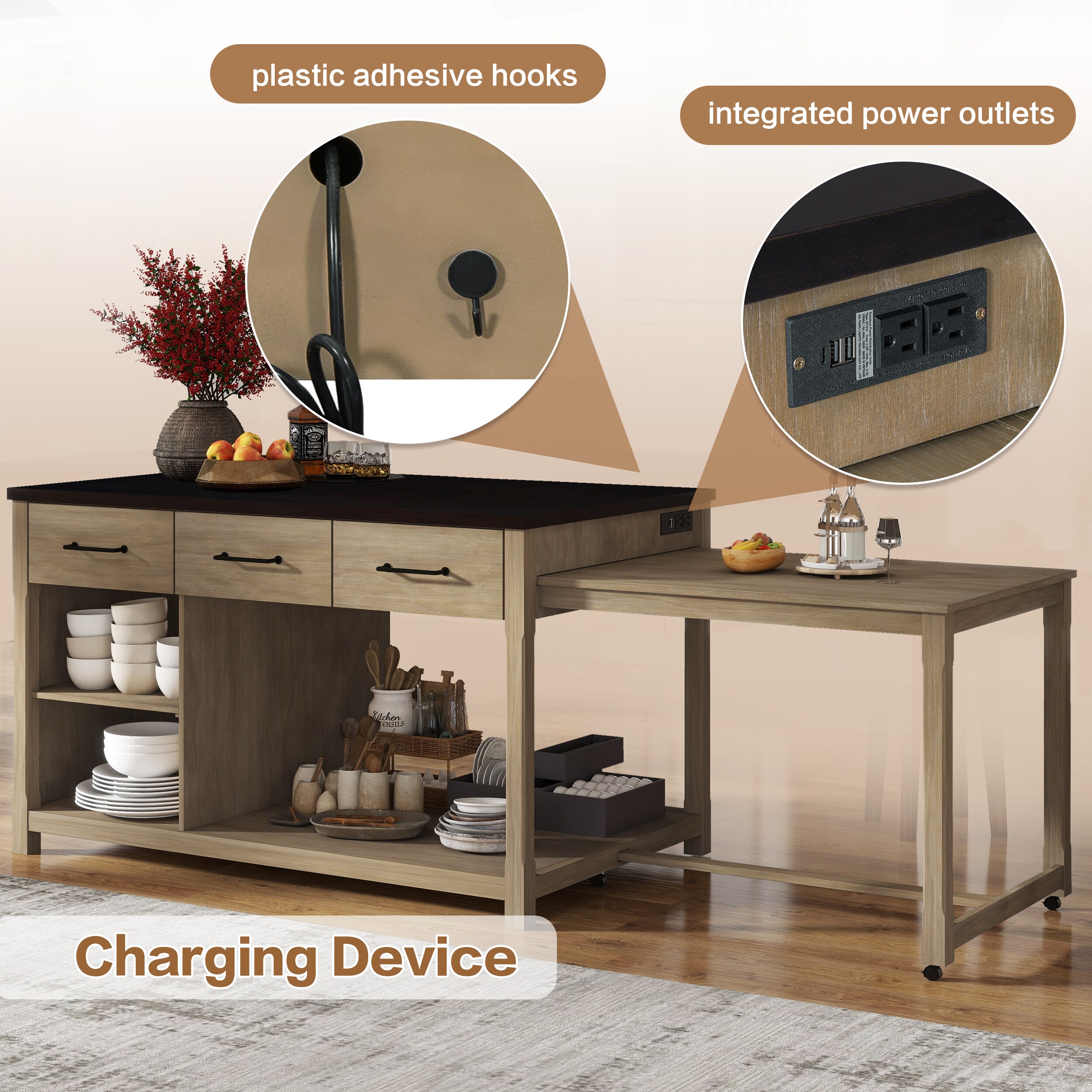 ModernLuxe XW000023AAP Kitchen-Furniture - View #6