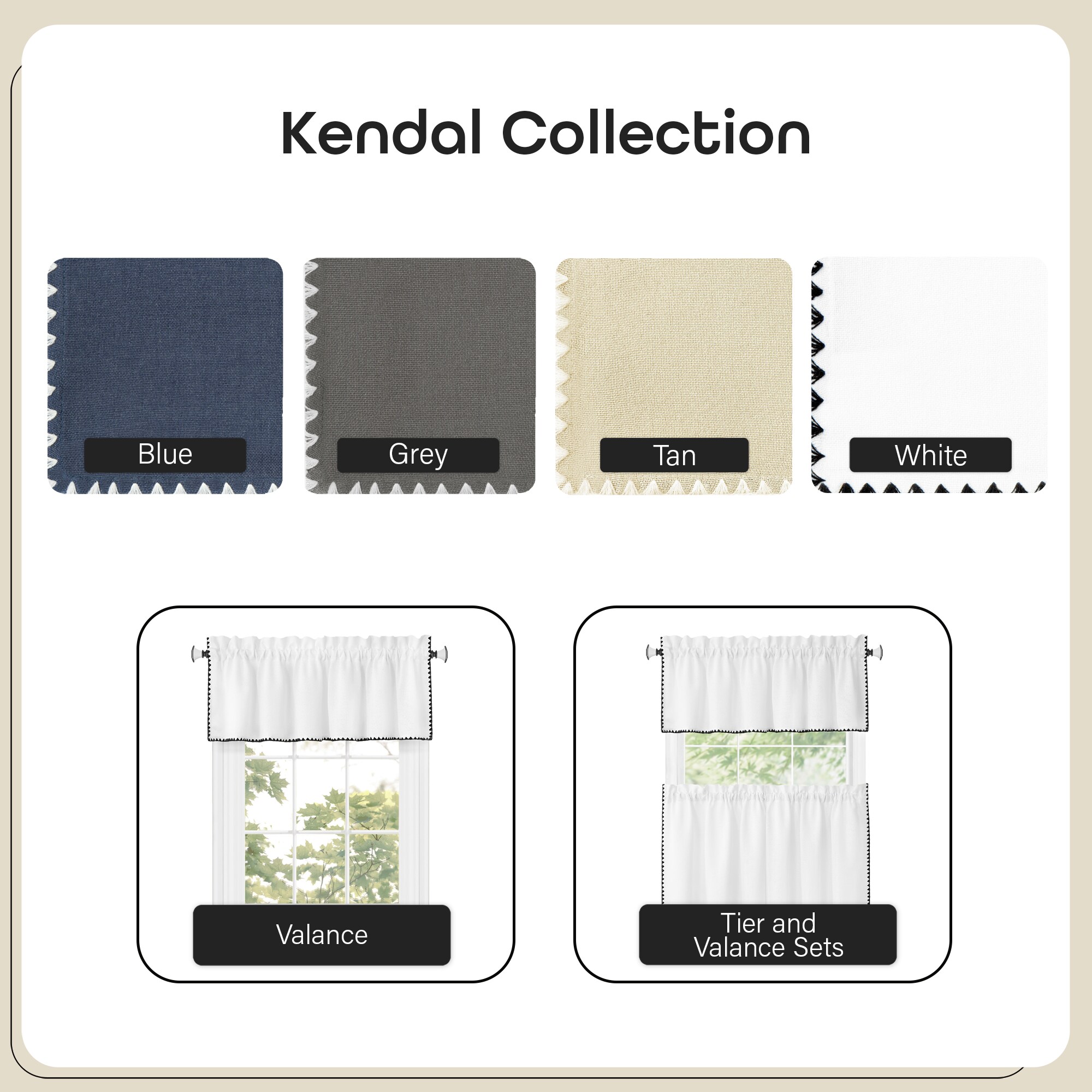 Achim KEPN84WH06 curtains - View #8