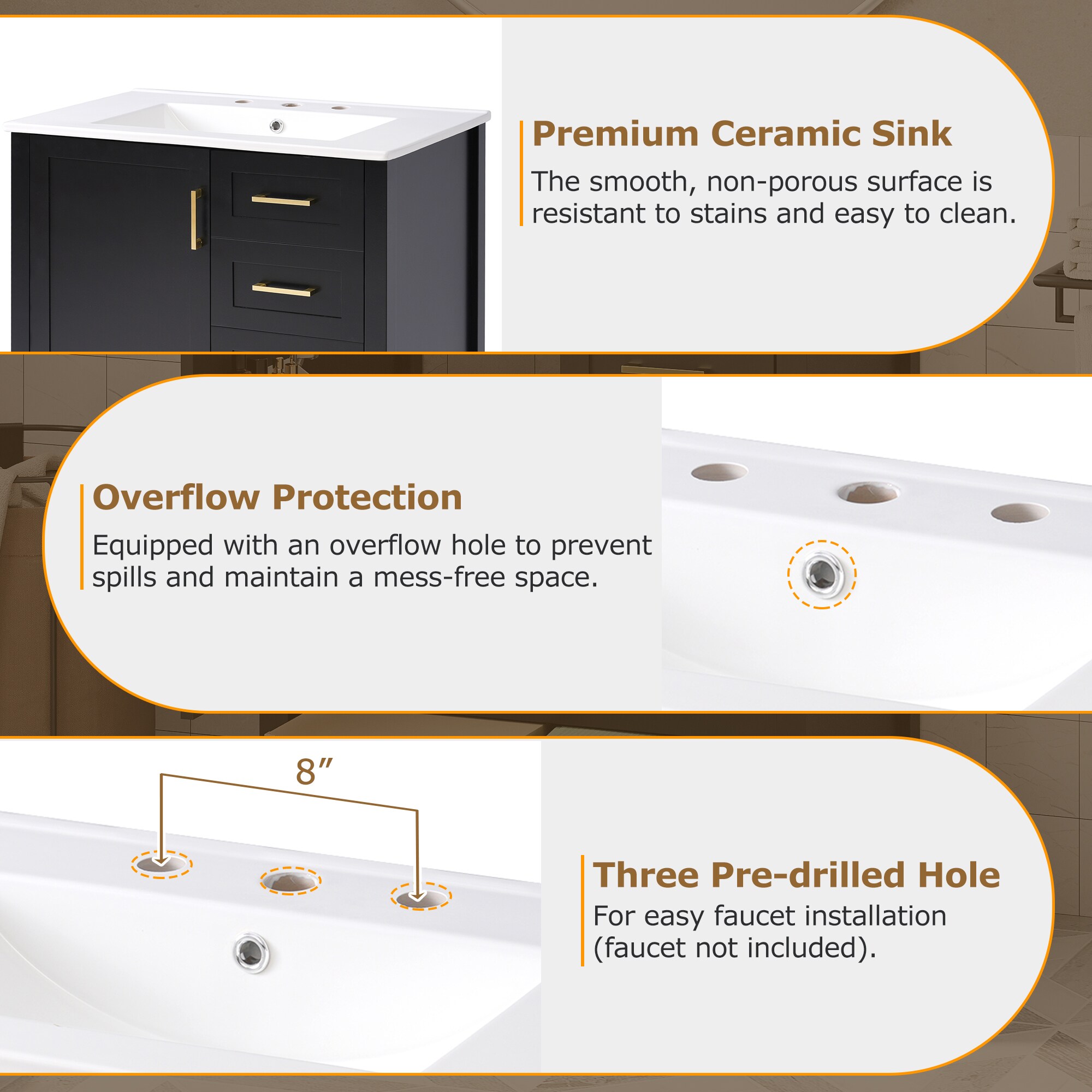 GDFStudio 338048 Bath-Vanity-Combo - View #9