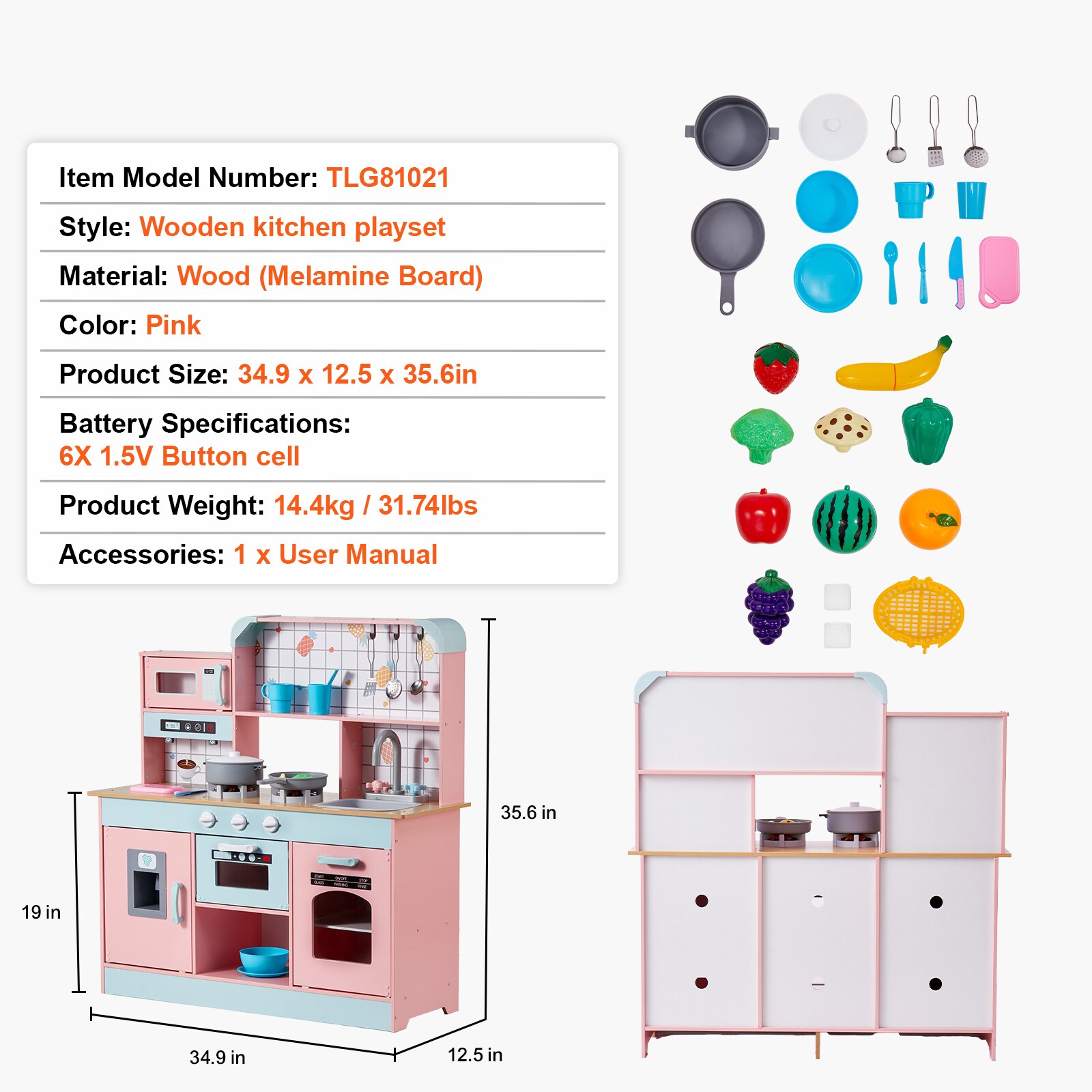 VEVOR SCZTCFWJTZFS06471V9 Play-Toys - View #7