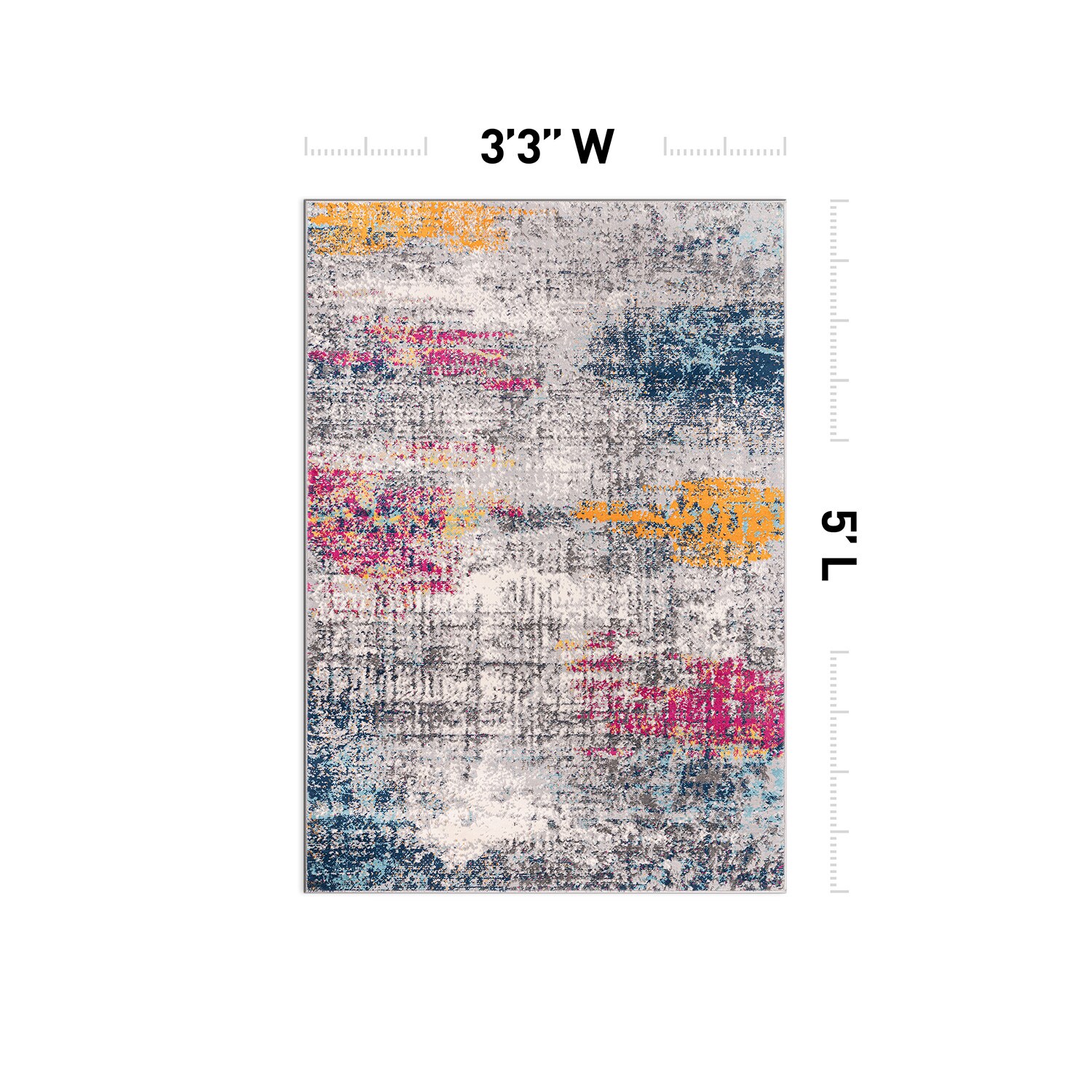 World Rug Gallery 4051MULTI3X5 rugs - View #2