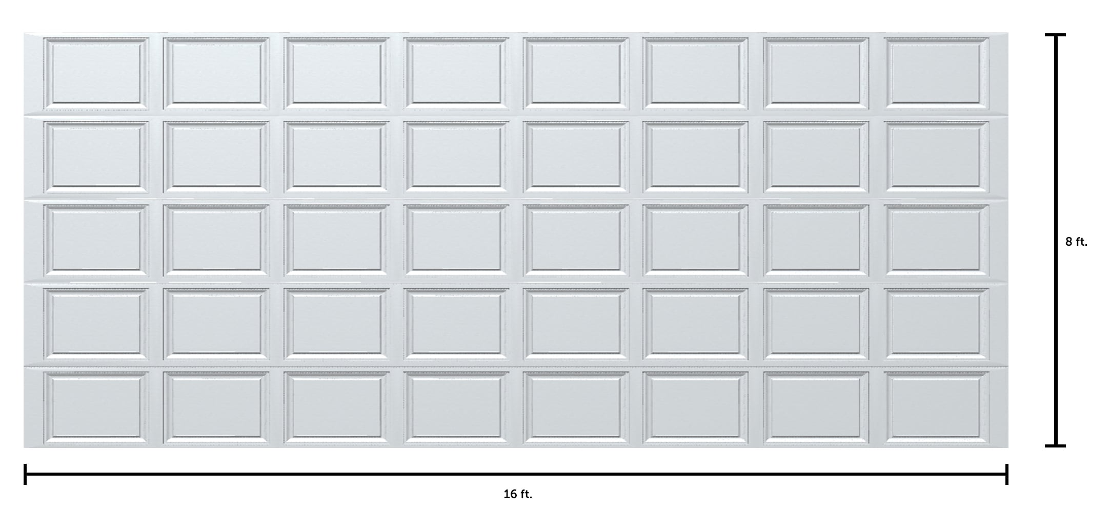 Wayne Dalton WD9605CW168 Garage-Doors - View #2