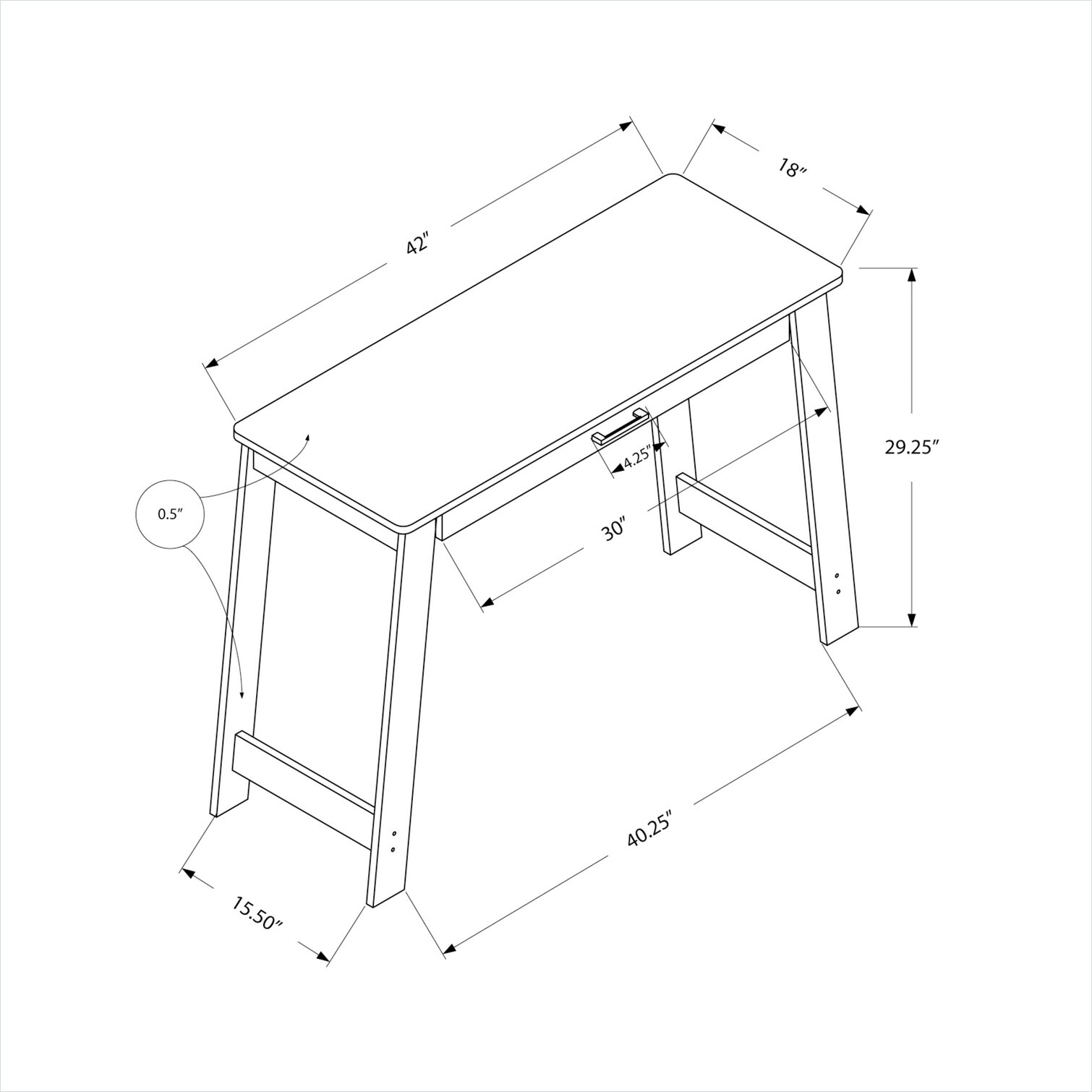 Naturefalls 5BCYM0ZCHUKO desks - View #7