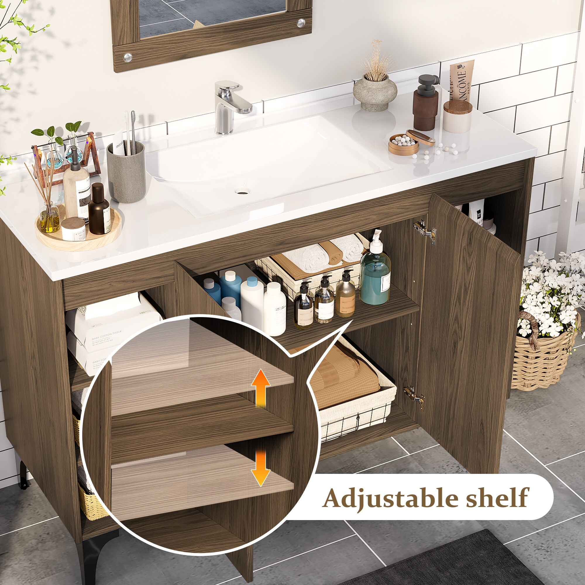 JEAREY JE-MLSF-2-BE Bath-Vanity-Combo - View #8