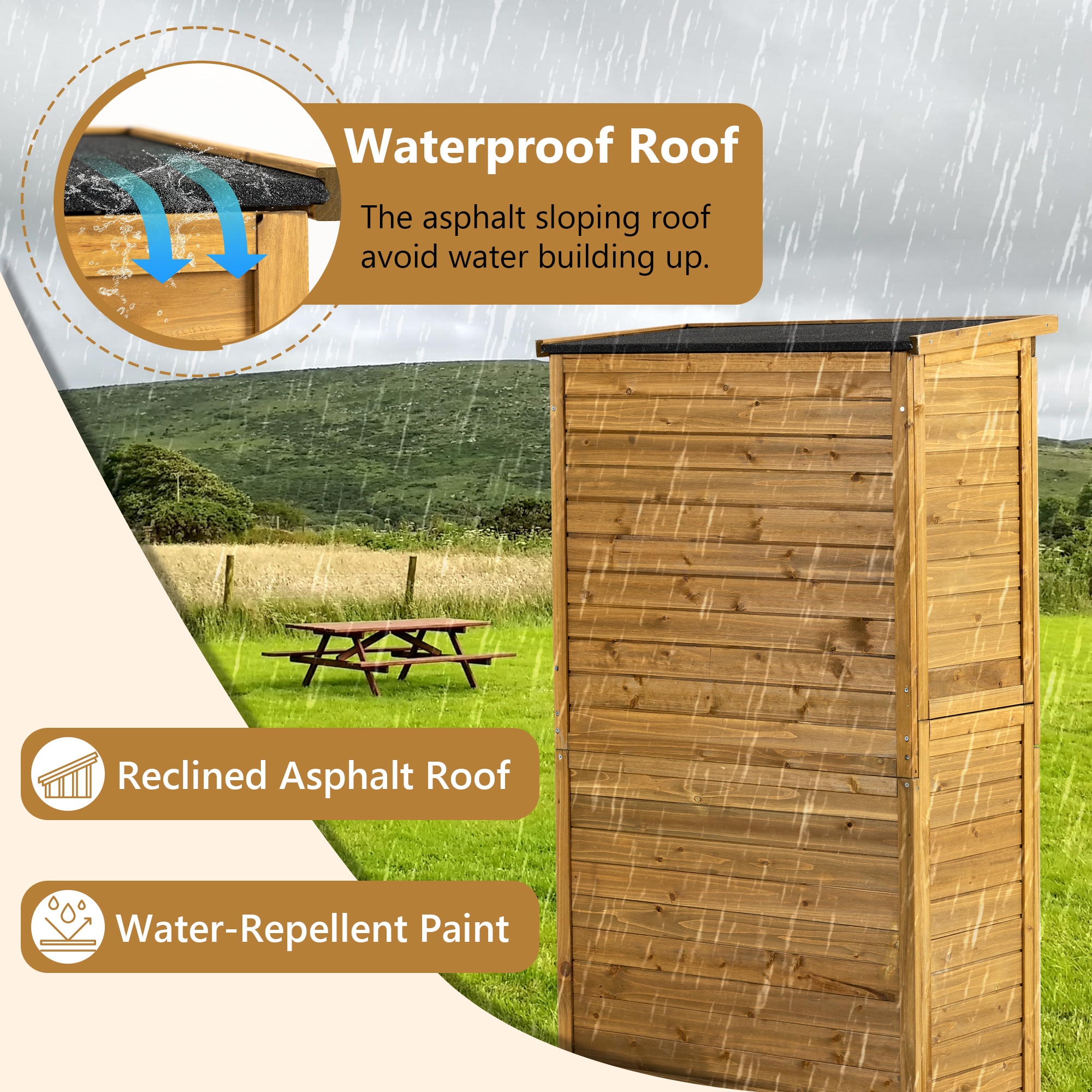 Mondawe MD-TP27AAA Wood-Storage-Buildings - View #5