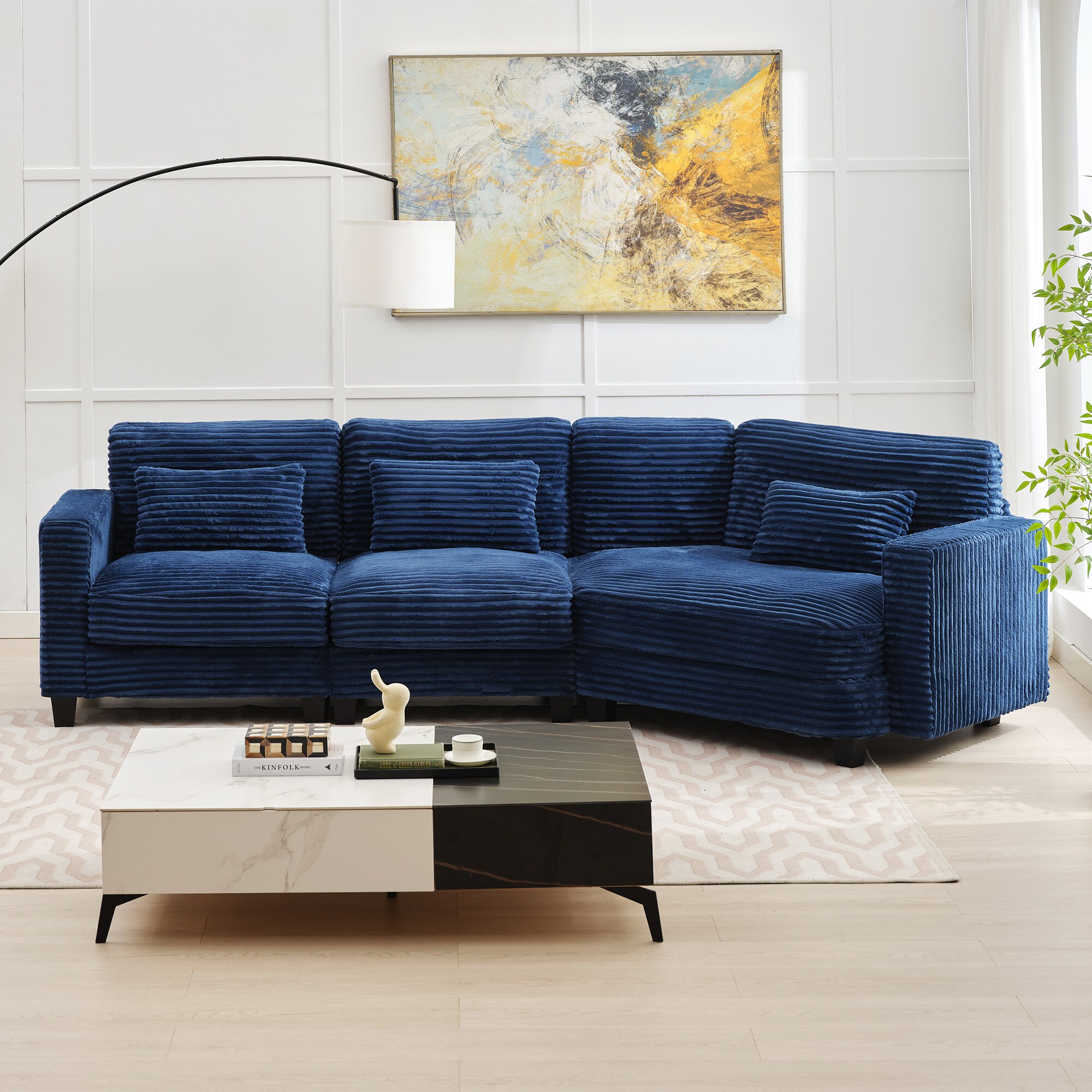 VOUA SAF-NAPDPU-BL Sofas-Loveseats - View #9