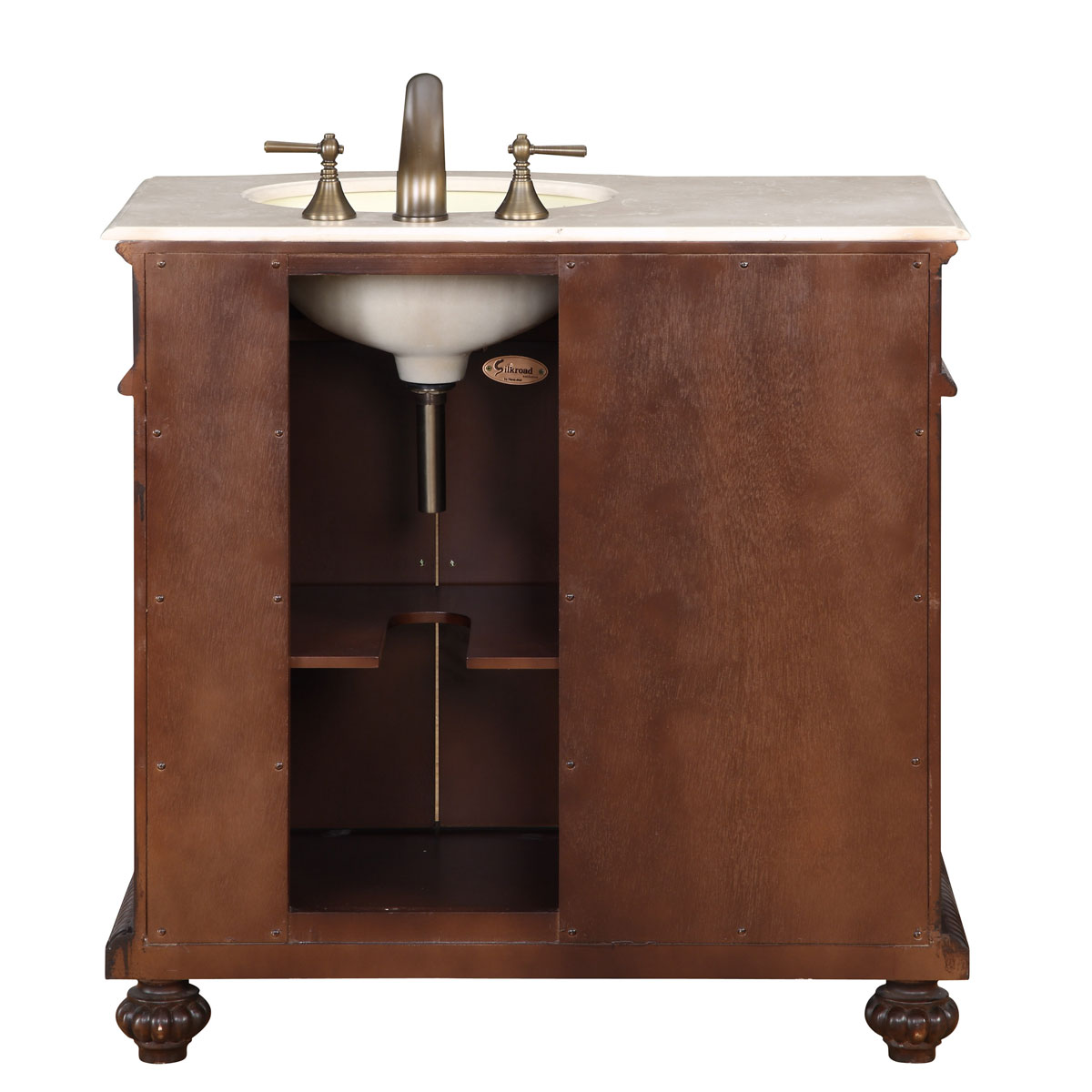 Silkroad Exclusive HYP-0213-CM-UIC-36-R Bath-Vanity-Combo - View #4