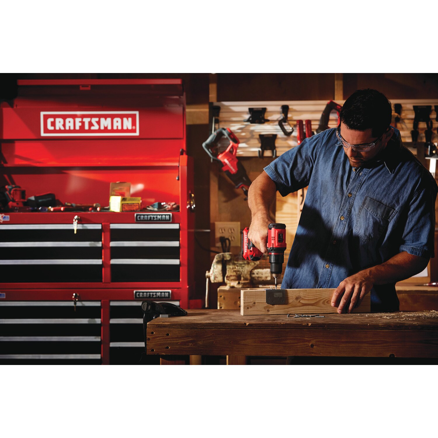 CRAFTSMAN V20 20 volt Max 1 2 in Brushless Cordless Drill 1