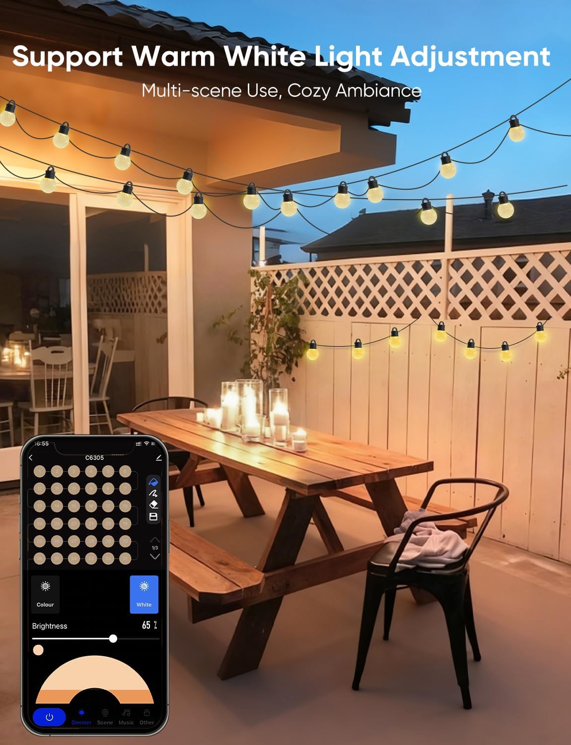 APPECK AP762740229317 Patio-String-Lights - View #7