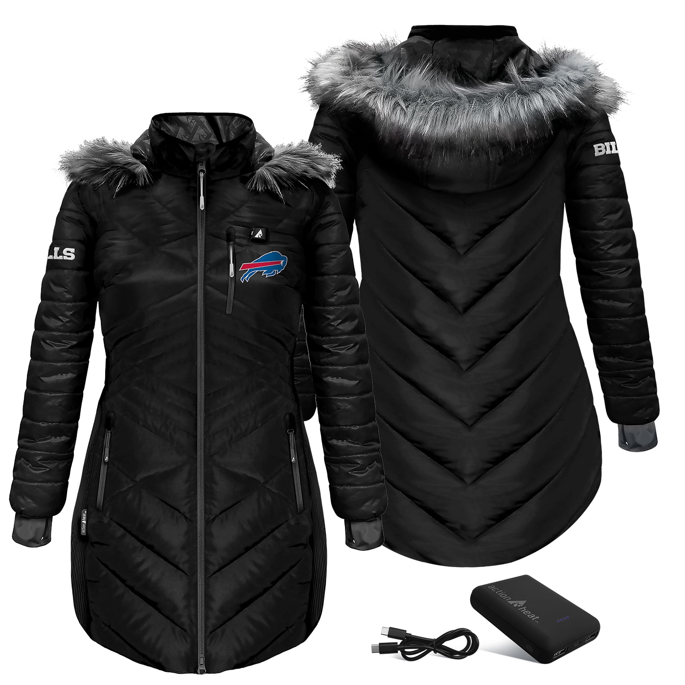 ActionHeat AHBUF5LPJ-WBS Jackets-Coats - View #4