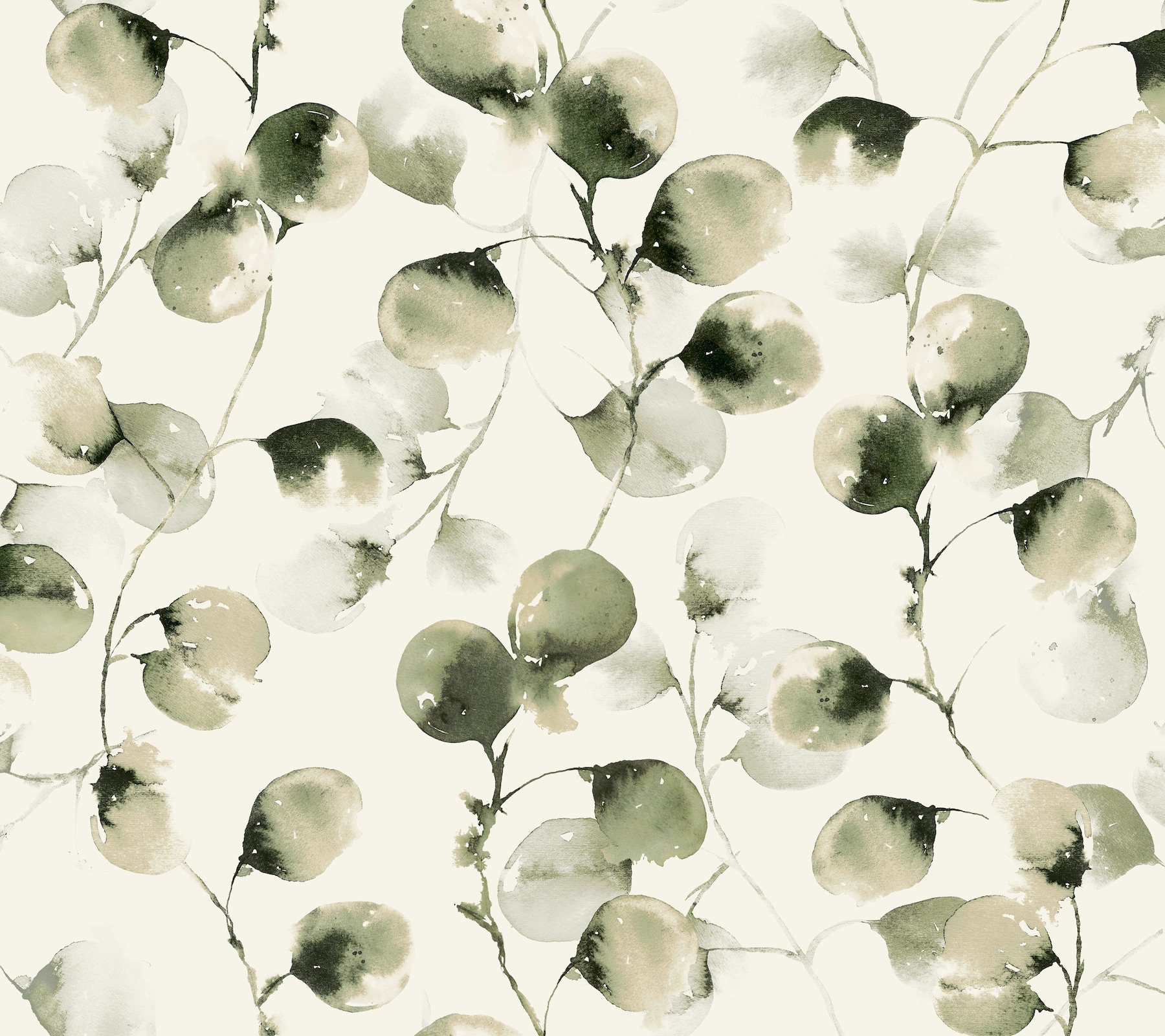York Wallcoverings OG0588 Antonina Vella Elegant Earth 60.8-Sq. Feet Green Non-woven Ivy/Vines Unpasted Wallpaper
