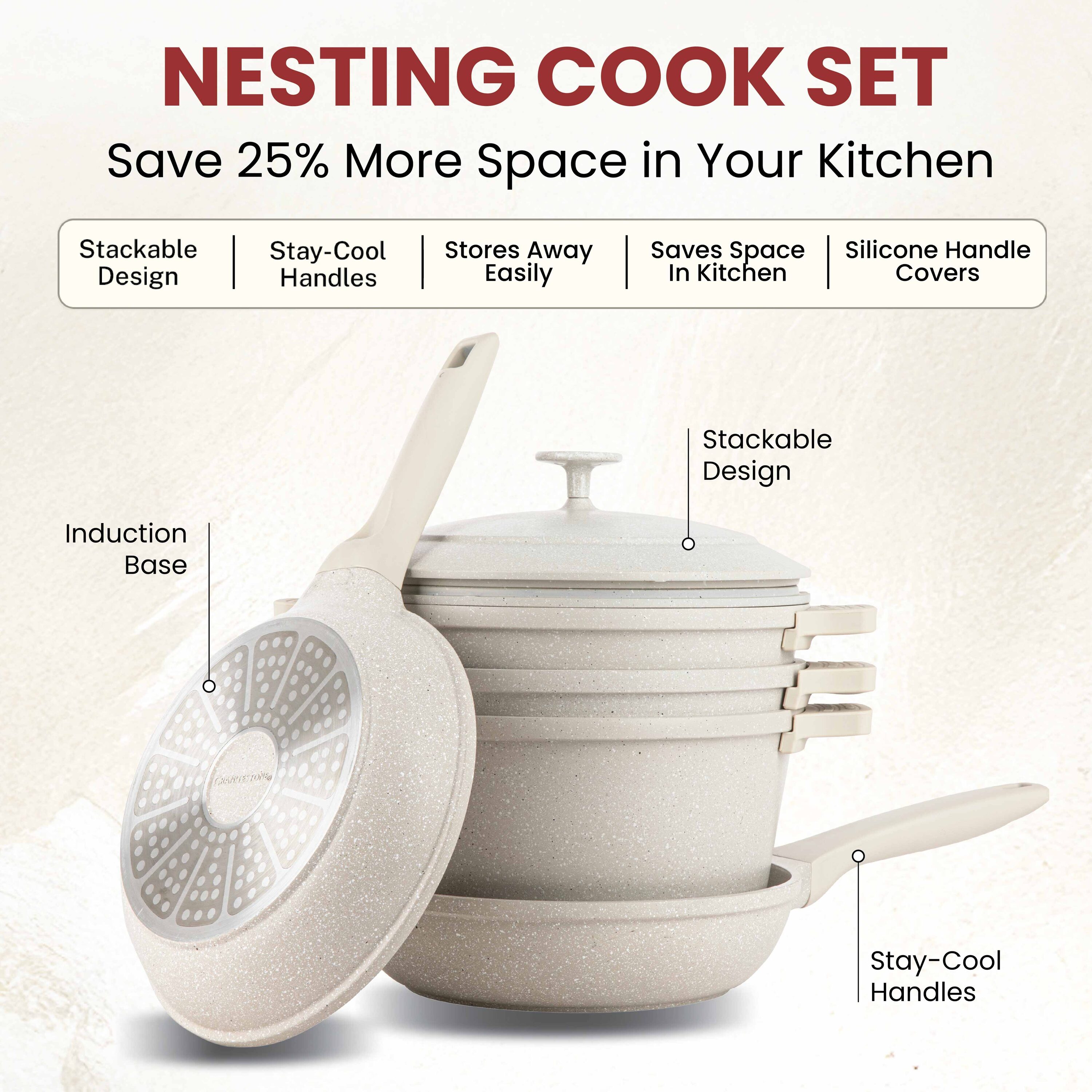 GraniteStone Diamond 9035 Cooking-Pans-Skillets - View #2