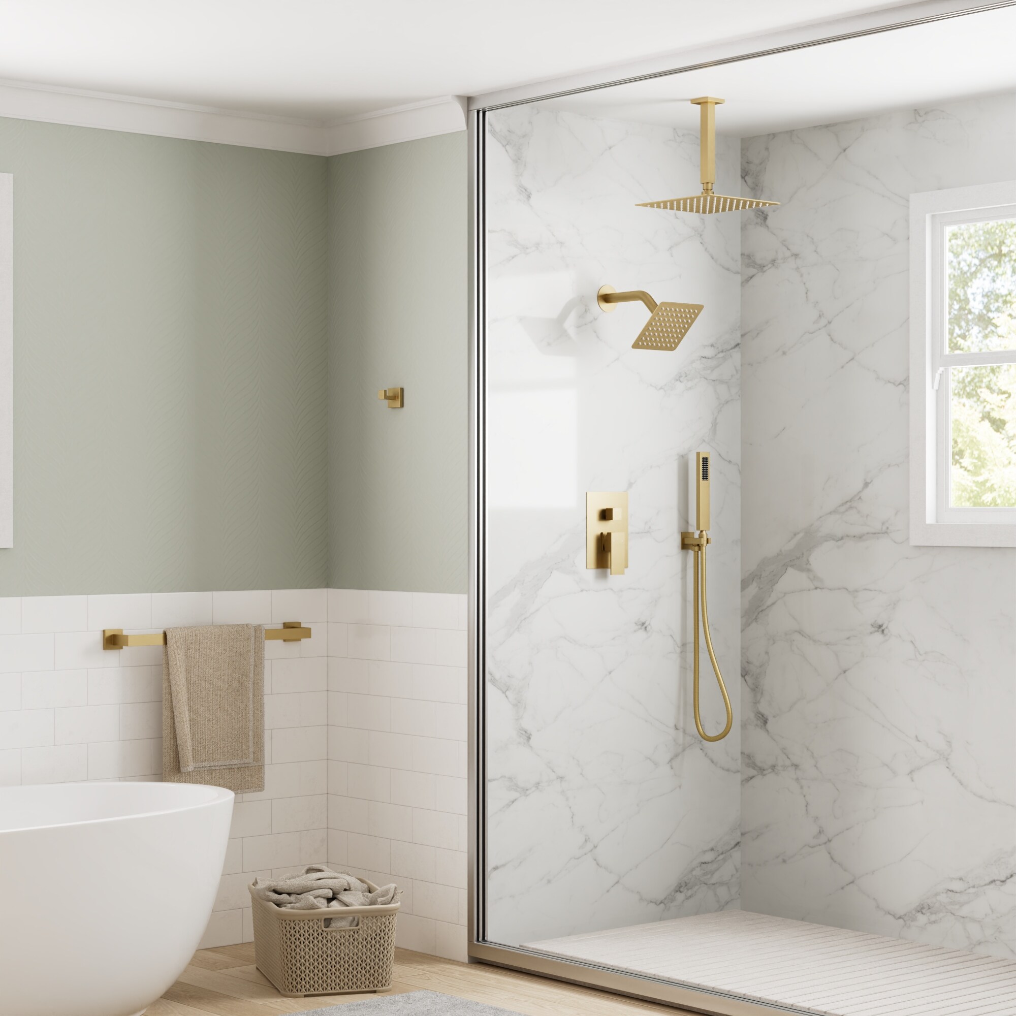GRANDJOY SGF10GJ-66-BG12 Showerhead-Bar-Panels - View #15