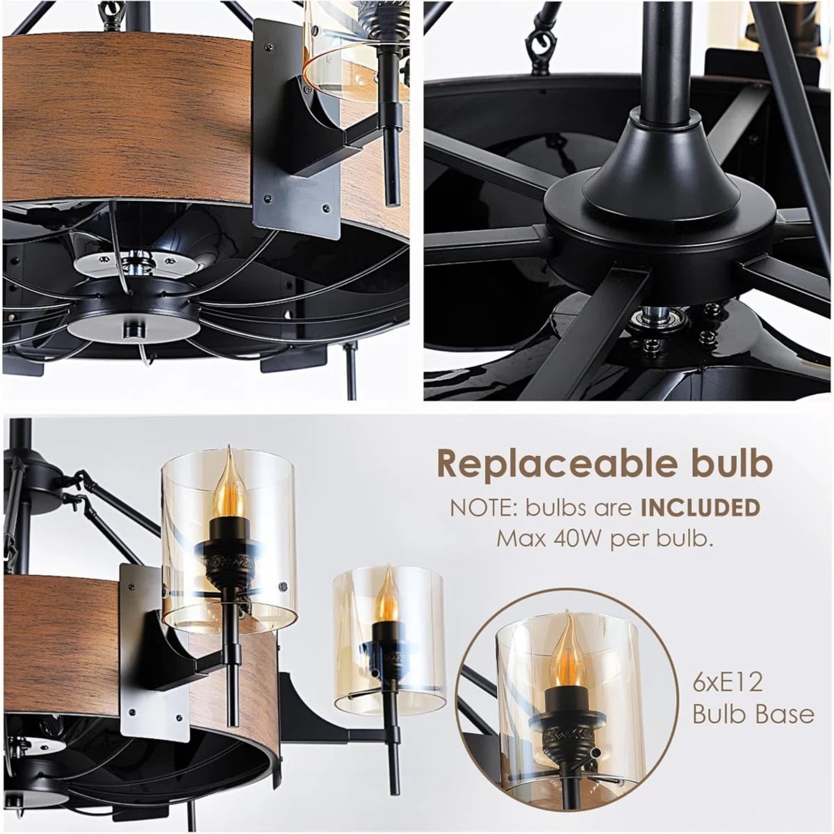 Kviflon LS6038 Ceiling-Fans - View #8