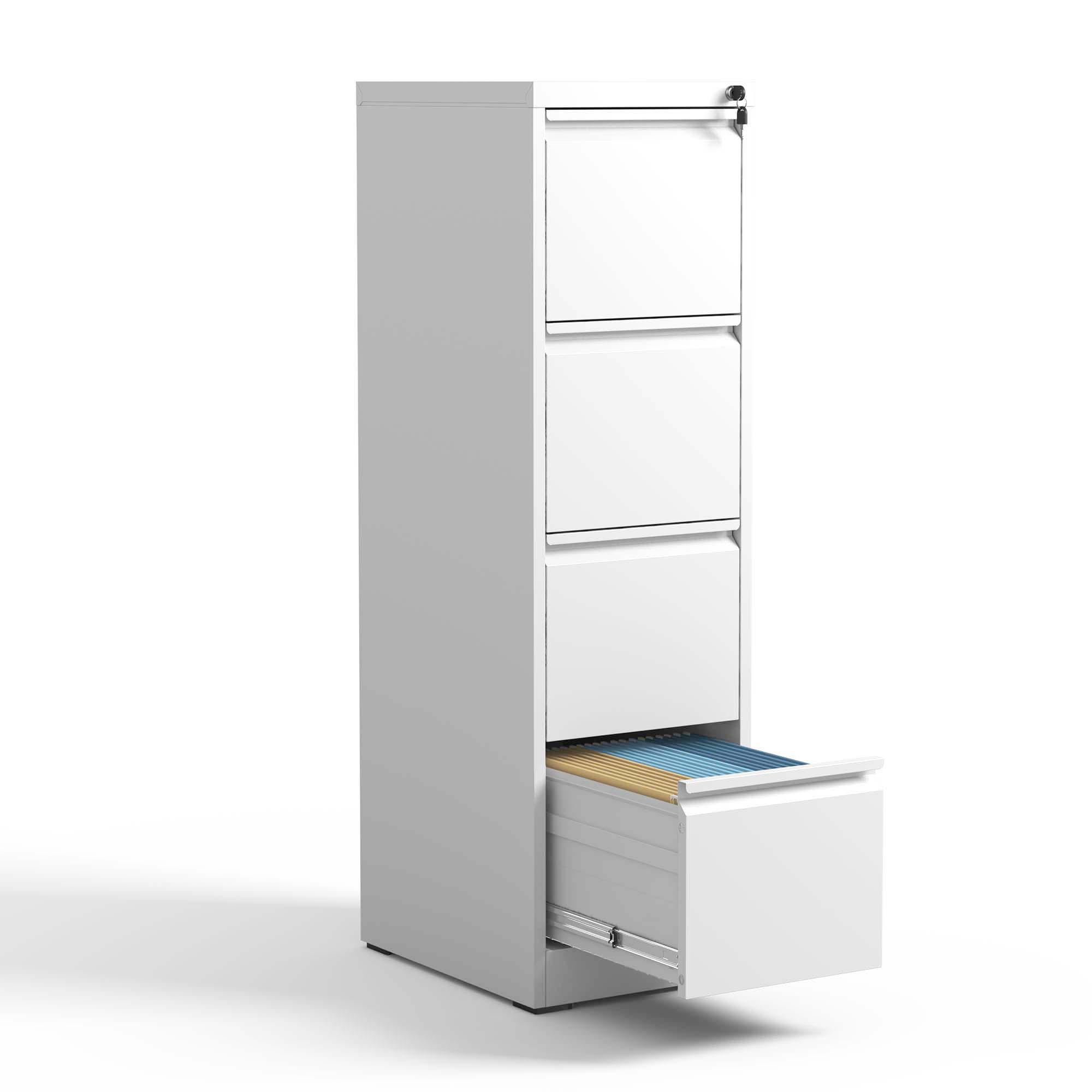 Siavonce XH54422 White Office Cabinet