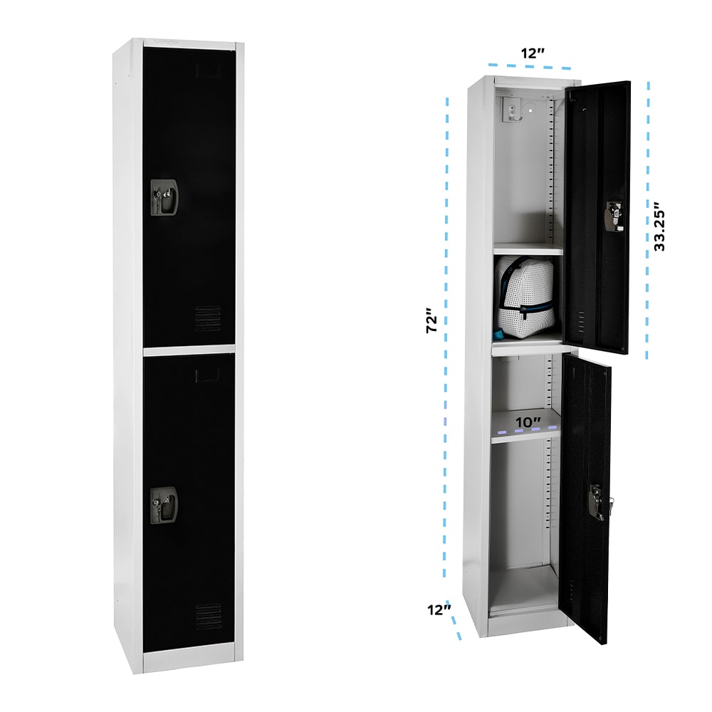 AdirOffice 629-202-BLK-PKG-1 Storage-Lockers - View #8