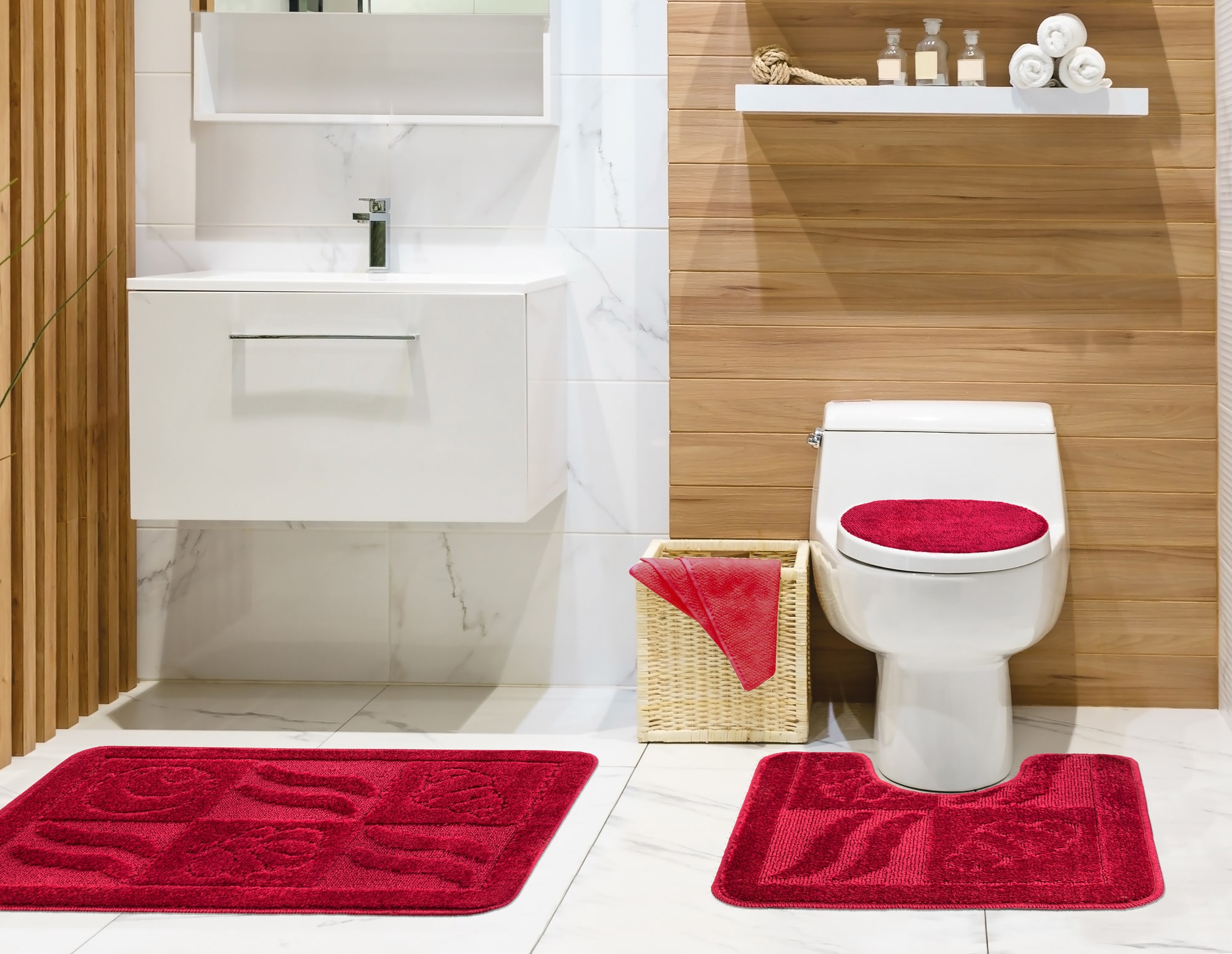 Ottomanson NICE3000-3PCS Bath-Rugs - View #6