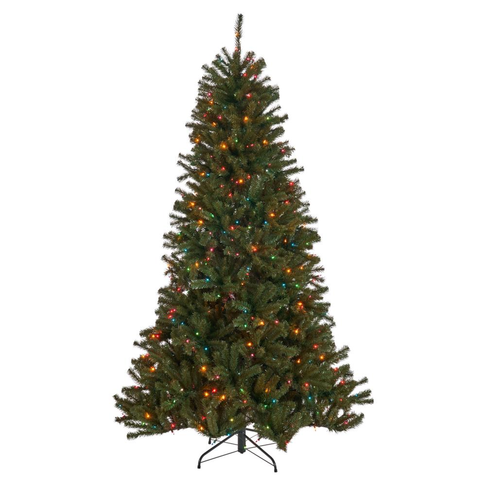 Best Selling Home Decor 307322 7.5-ft Nordic Fir Pre-lit Artificial Christmas Tree with LED Lights