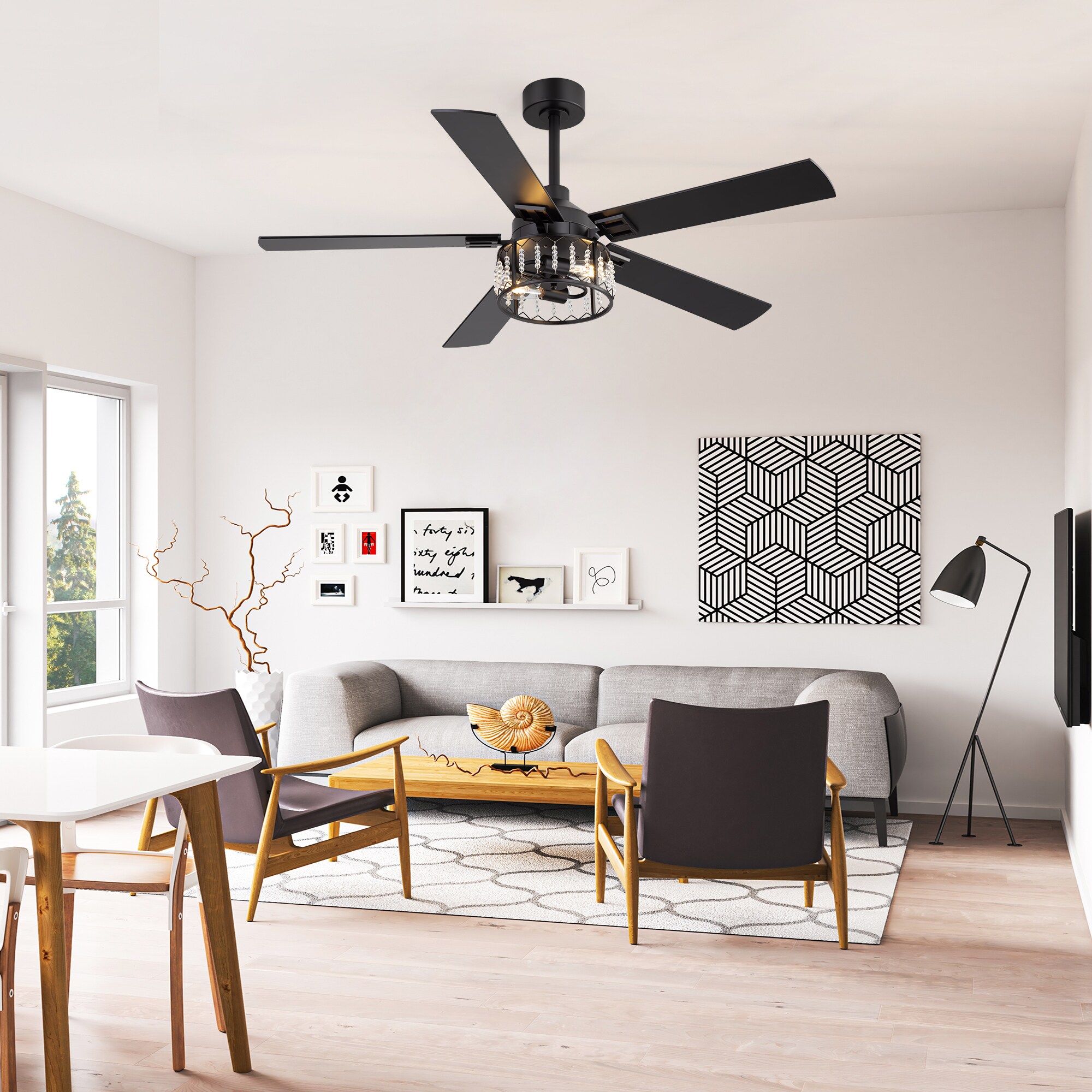 Airsurfer AS-37006-BK Ceiling-Fans - View #8