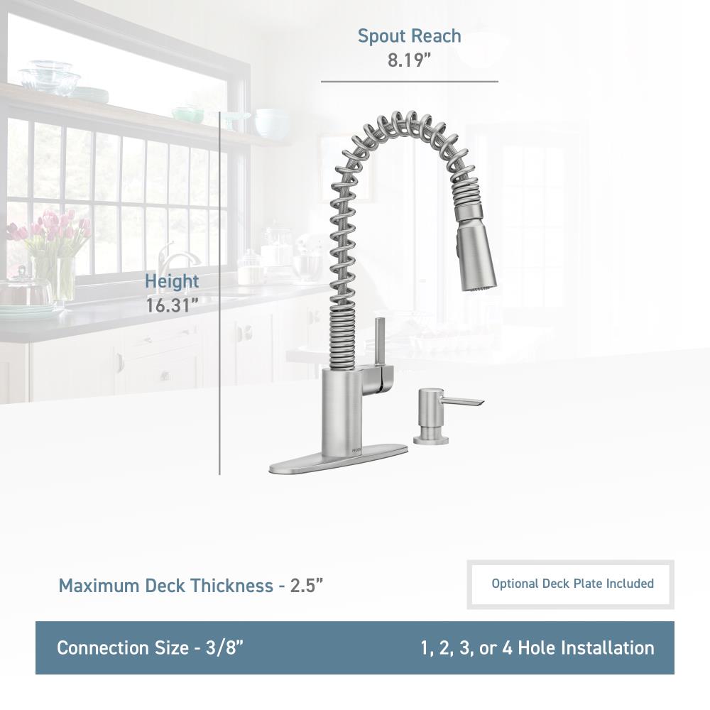 Moen 87355SRS Kitchen-Faucets - View #4
