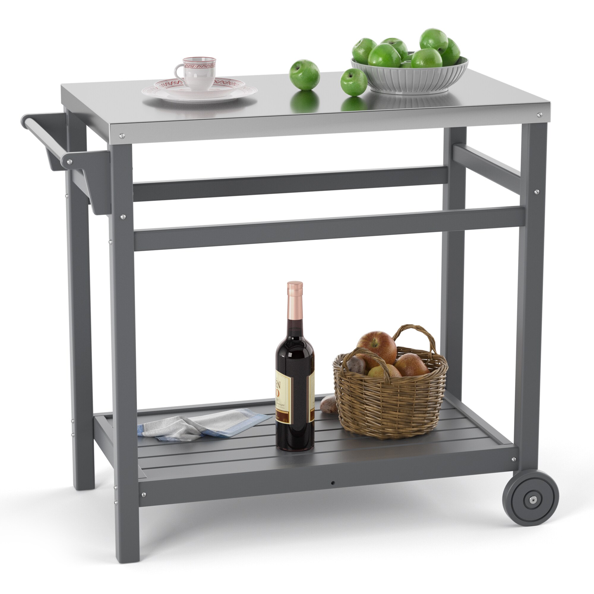 Poly furniture KC-SS01-GY Grill-Carts-Grill-Stands - View #3