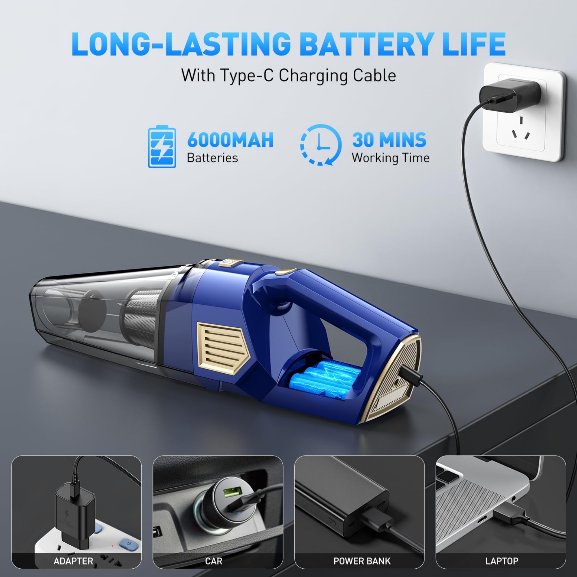Wudkey L4-YE9U9V Handheld-Vacuums - View #8