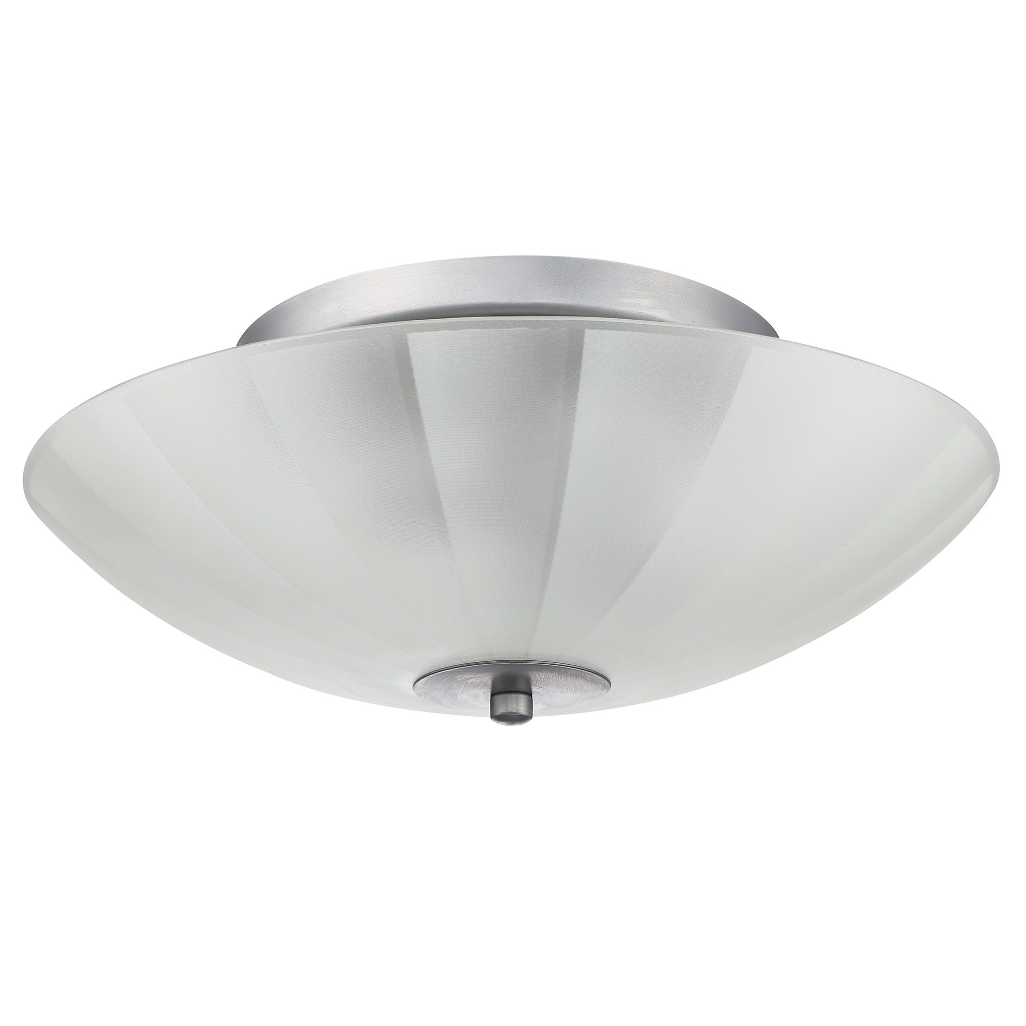 FAYMART LIGHTING FS78152 2 -Light 15.2-in Matte White Outdoor Flush Mount Light