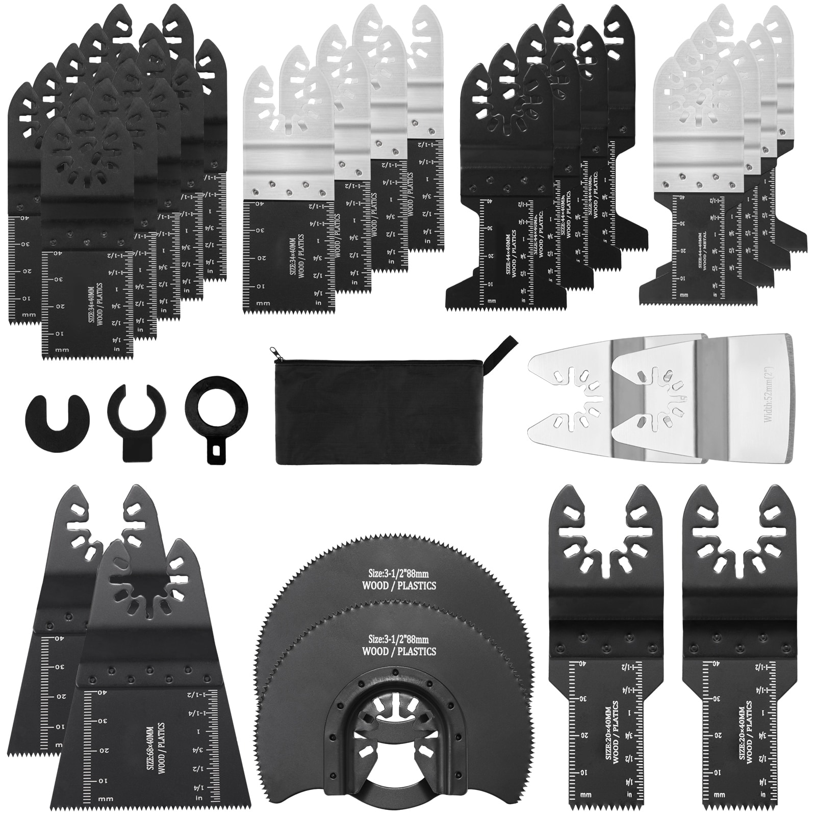 Vevor 30 Pack High Carbon Steel Oscillating Tool Blade Bdgjdptz33pcsgk9lv0 At 5498