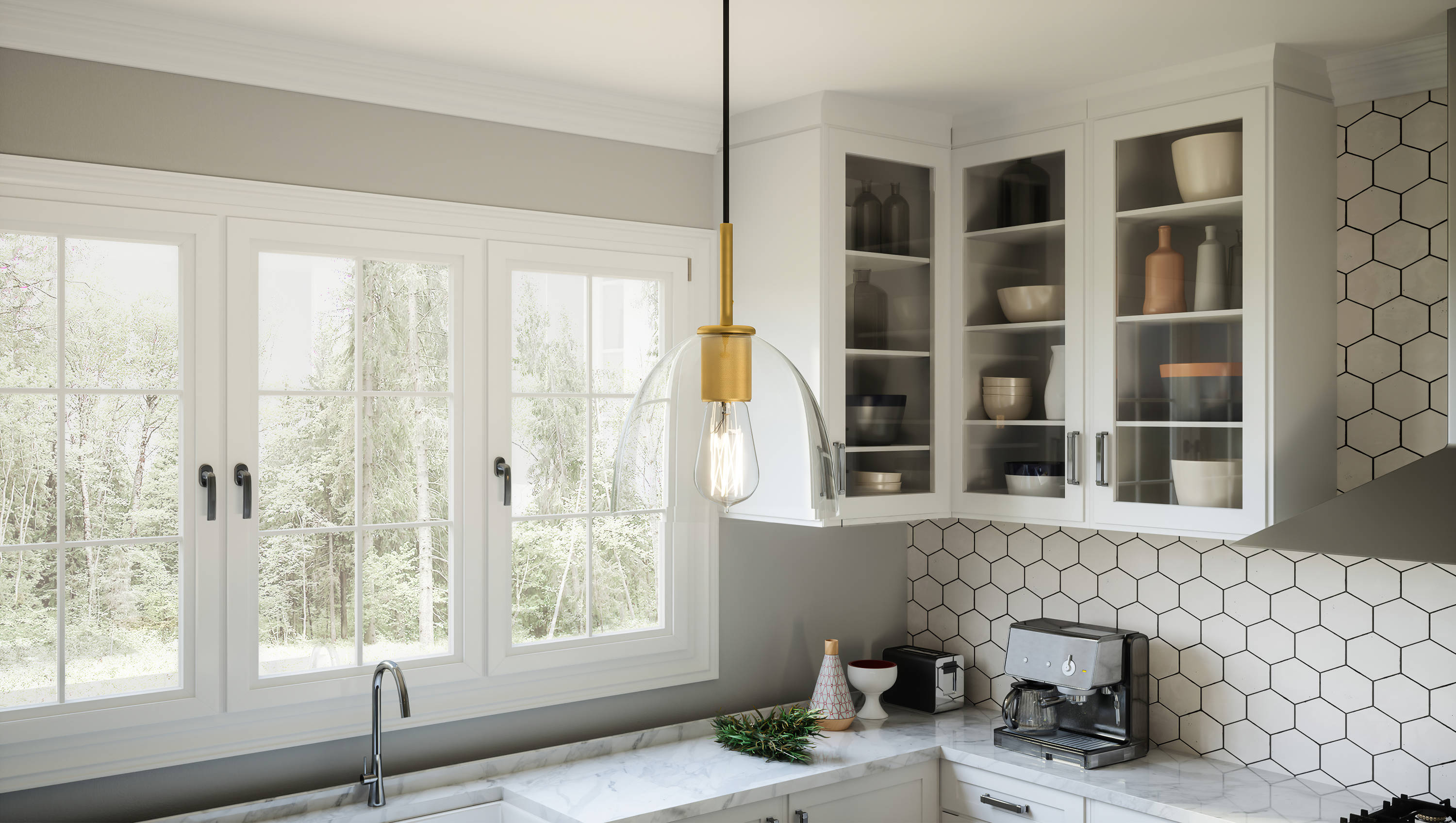 Ashley Harbour ASH33055A Pendant-Lights - View #3