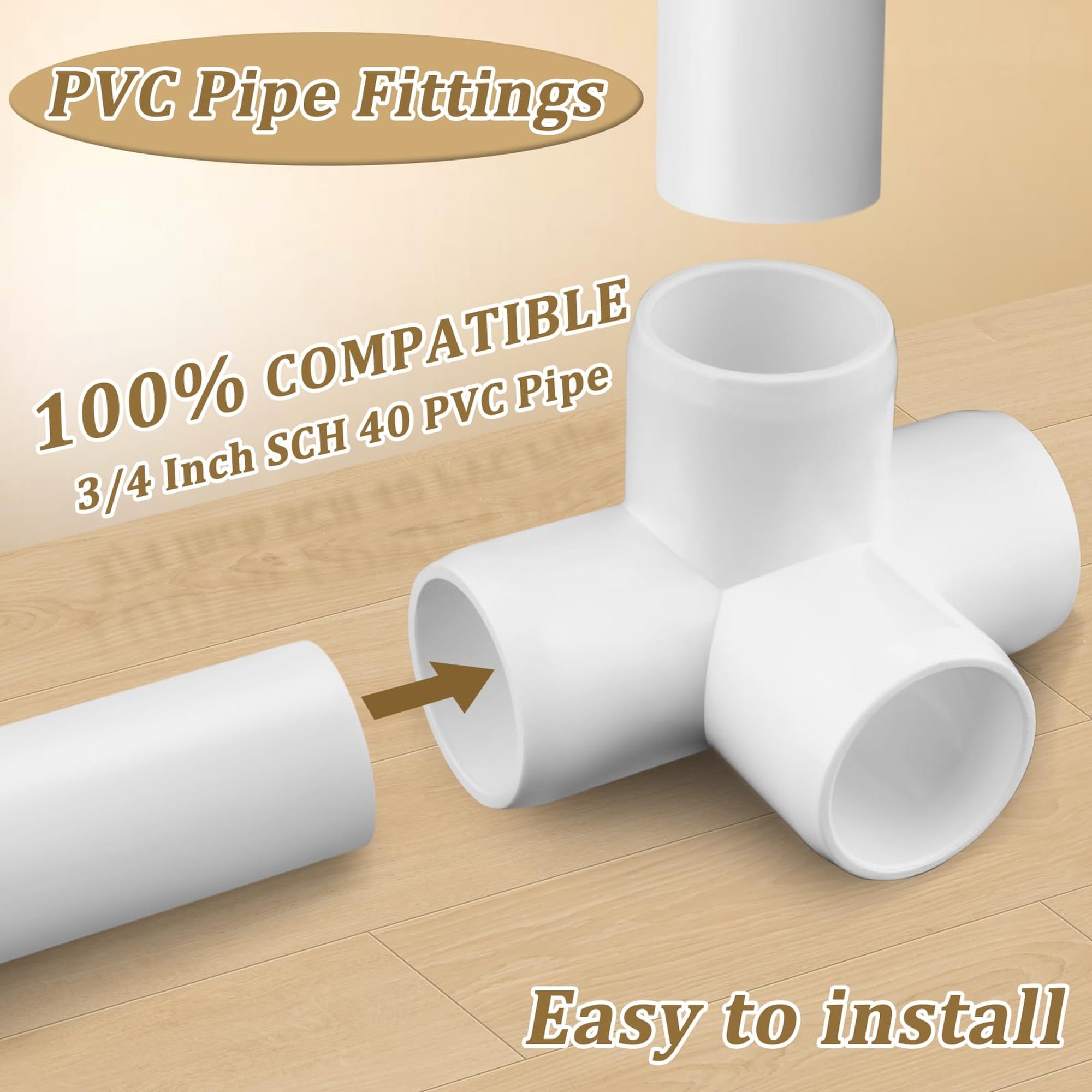 Numhew NHLYNN18727 Pvc-Pressure-Sch-40-Fittings - View #3
