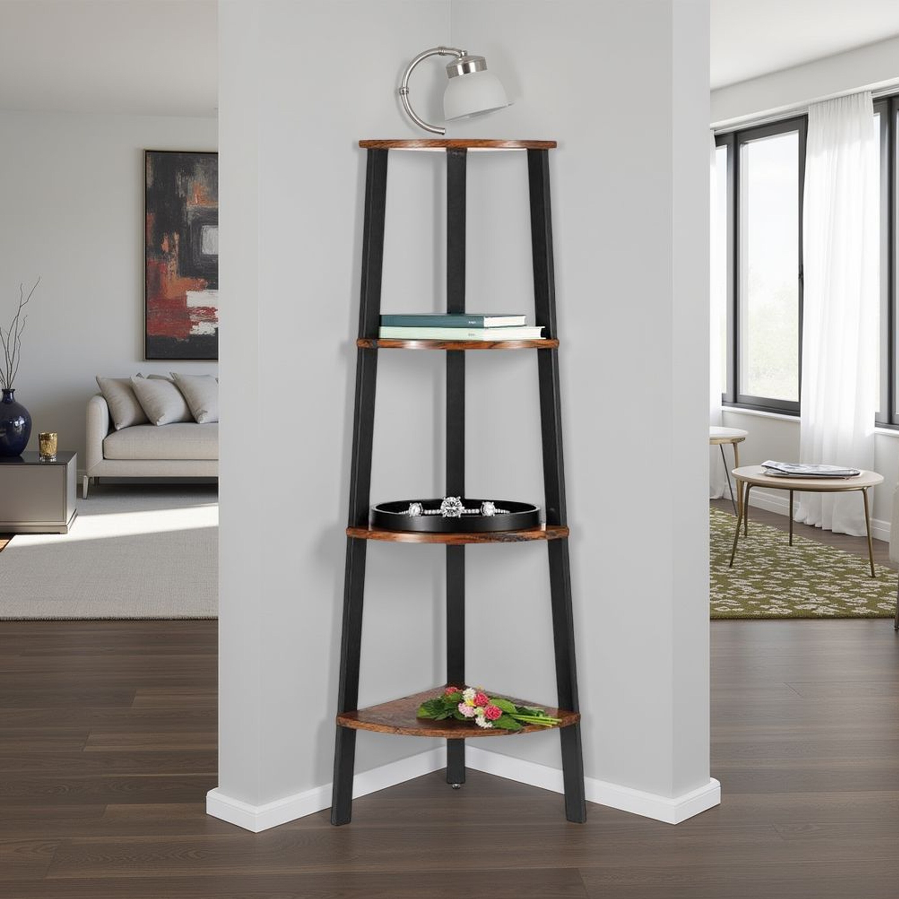 Benzara BM195830 Free-Standing-Shelving - View #6