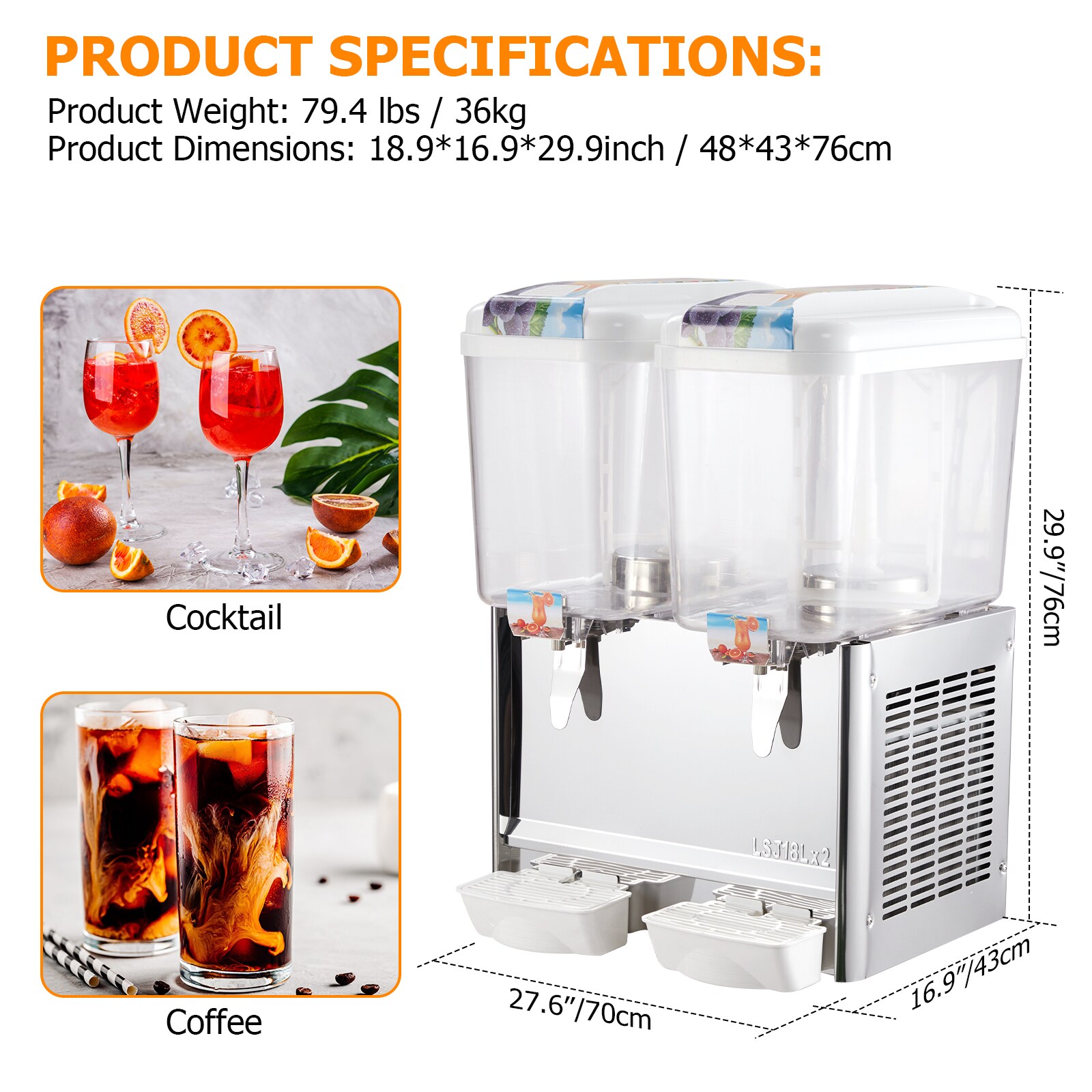 GAOMON LSPPJOK-ZHU6DQGN01 Bev-Dispensers - View #7