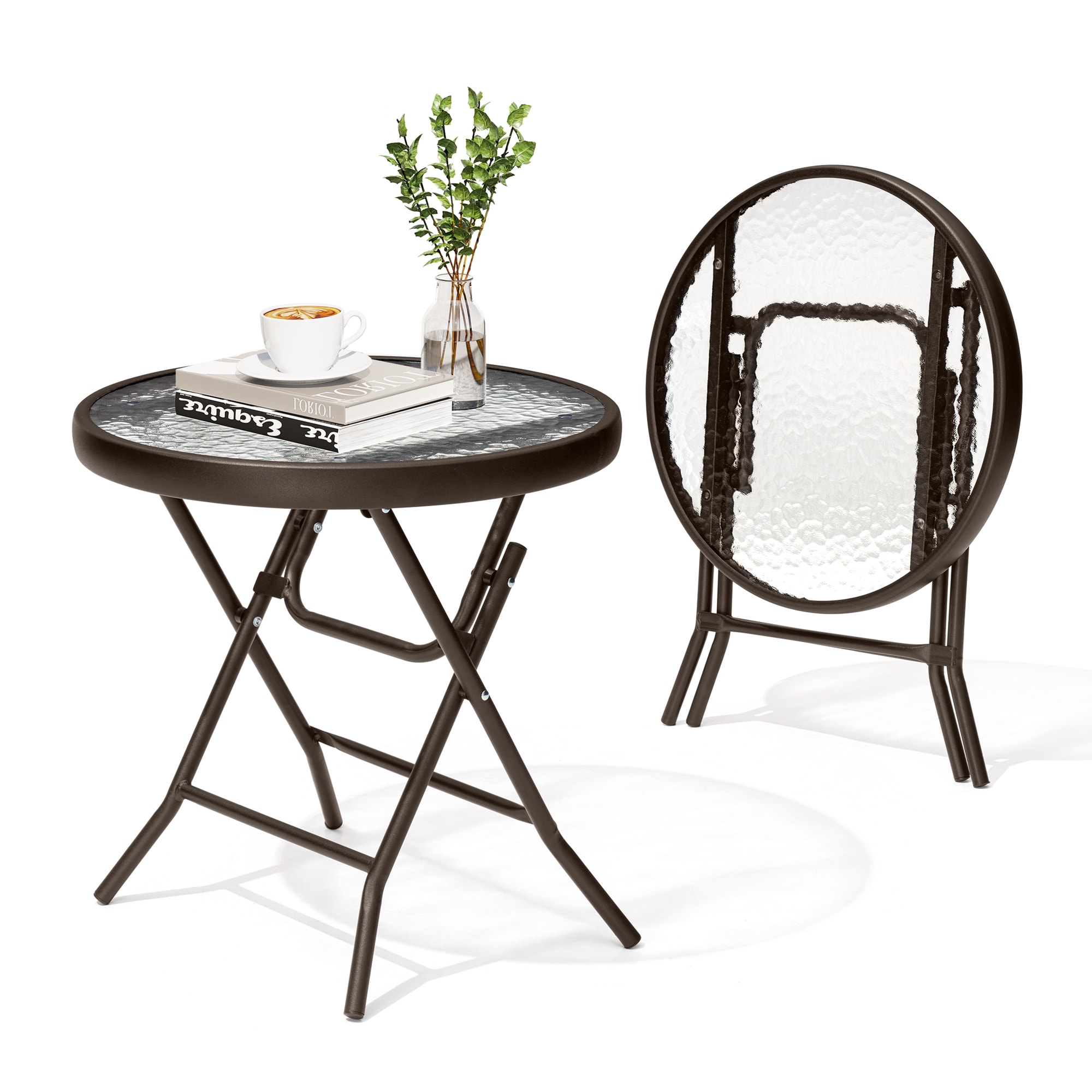 Crestlive Products CL-TB045BRN-2 Patio-Tables - View #5