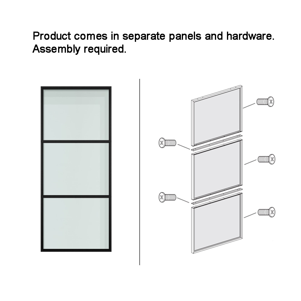 CALHOME TKM-A02-FROST-24INCH Barn-Doors - View #5