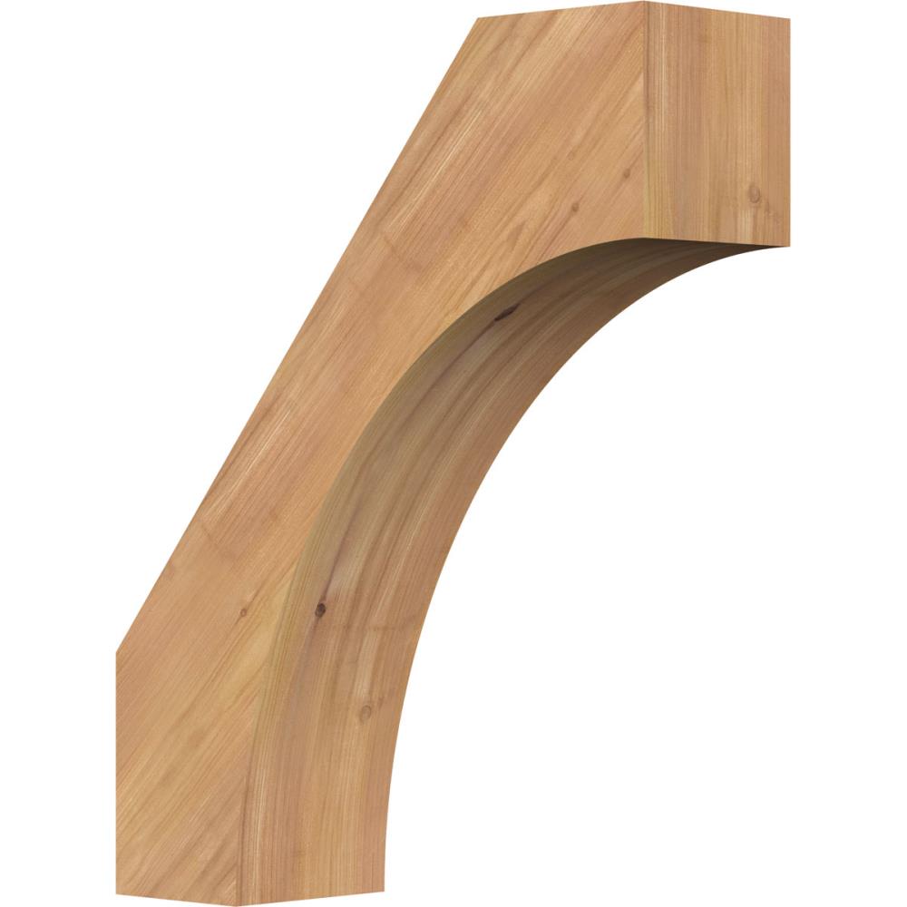 Ekena Millwork BRC06X18X22WTL00SWR 5-1/2-in x 18-in x 22-in Western Red Cedar Unfinished Wood Westlake smooth