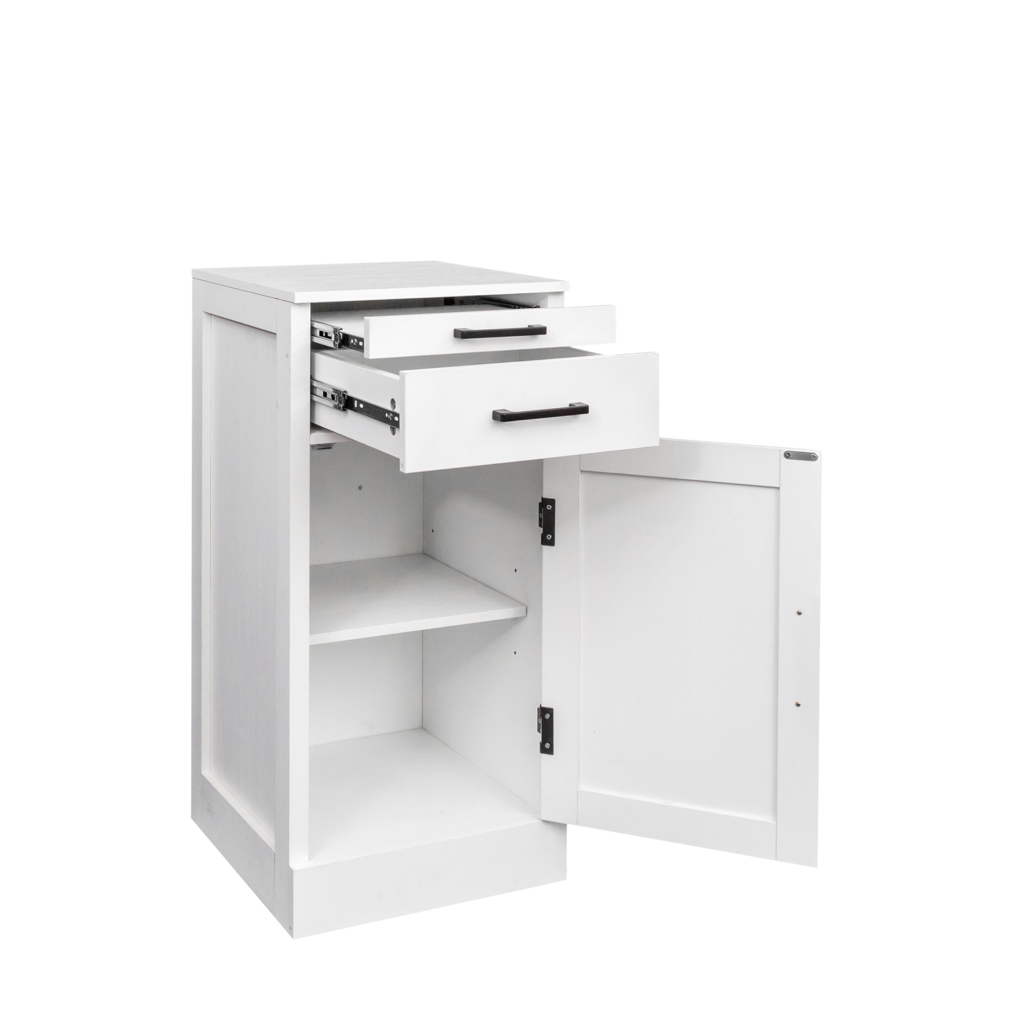 Oaks Decor OA331P5808 Contemporary/Modern White Sideboard