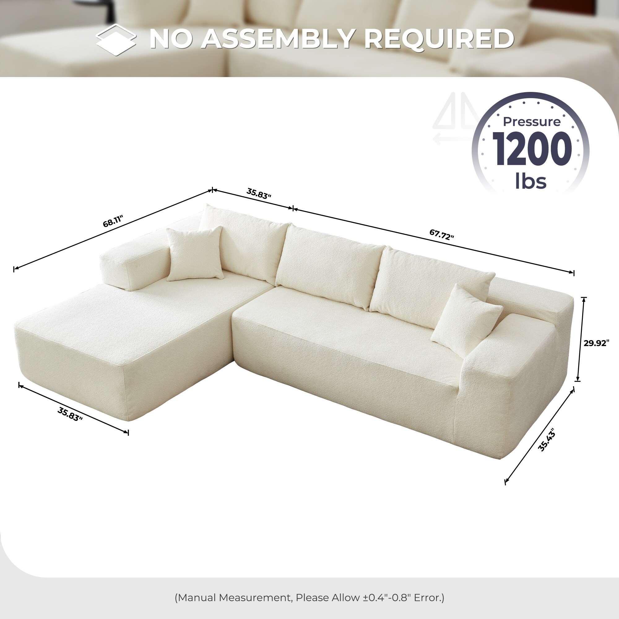 weaxty HMB2V100L Sofas-Loveseats - View #5