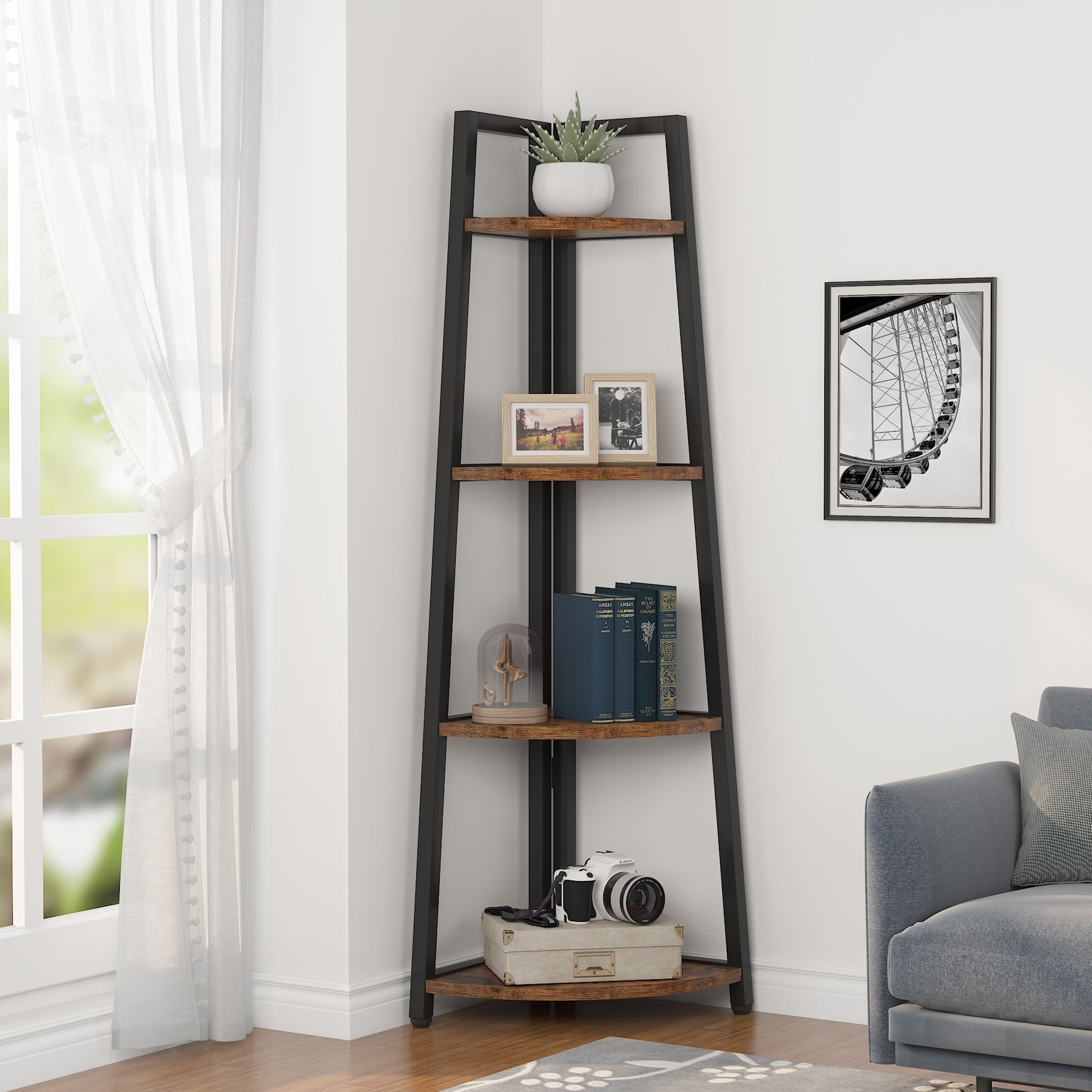 Tribesigns HOGA-C0508 bookcases - View #6