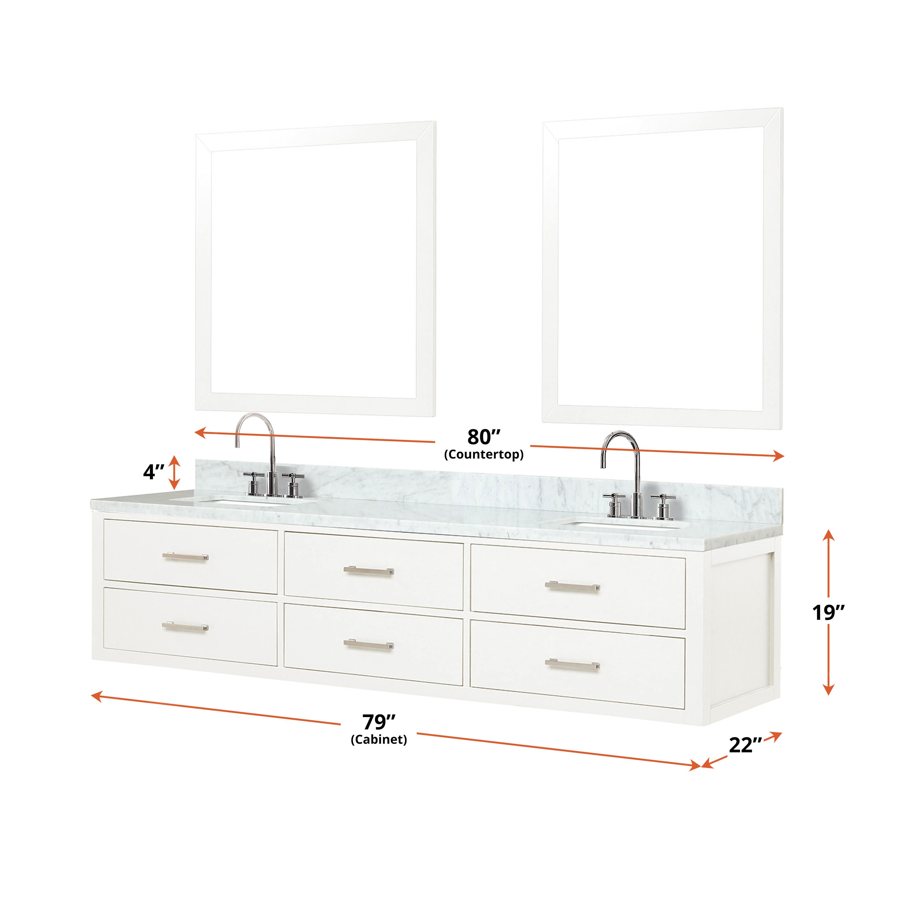 Lexora LVSO80DA110 Bath-Vanity-Combo - View #6