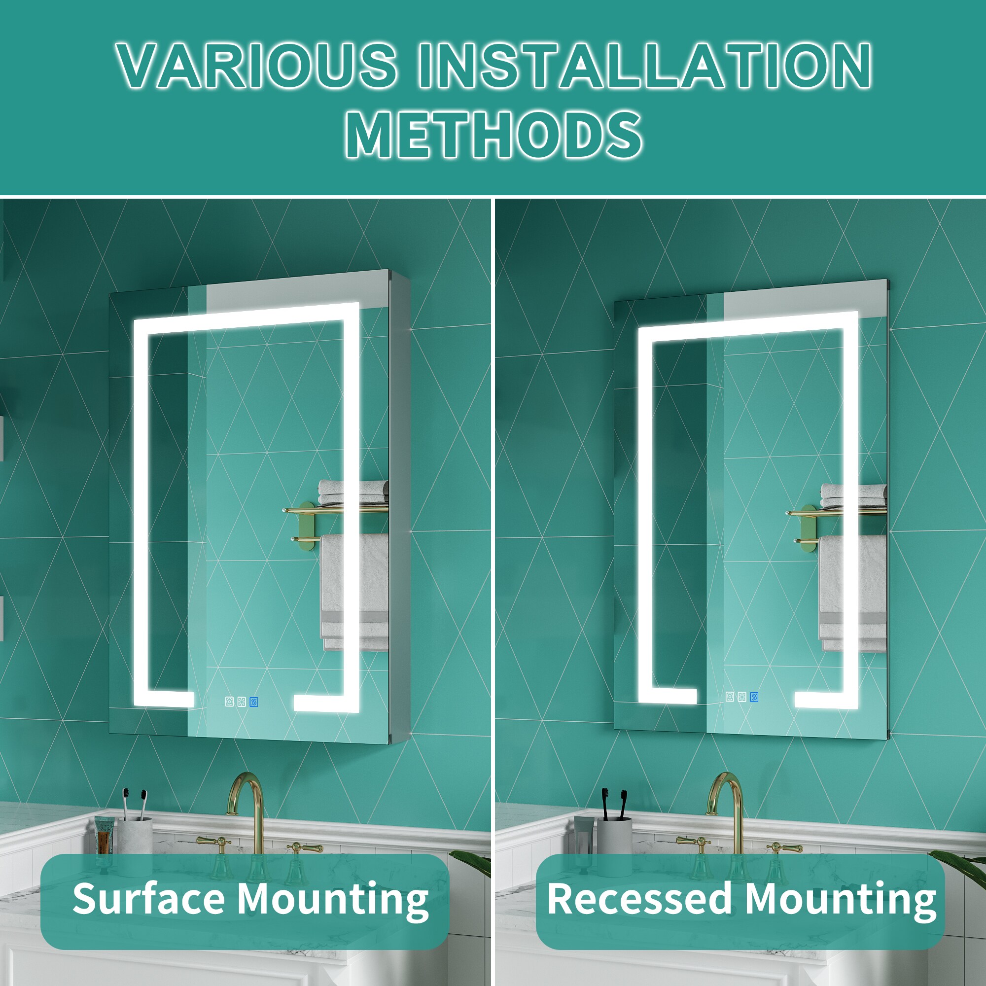 ExBrite EBMC2436V4LX Bathroom-Medicine-Cabinets - View #12