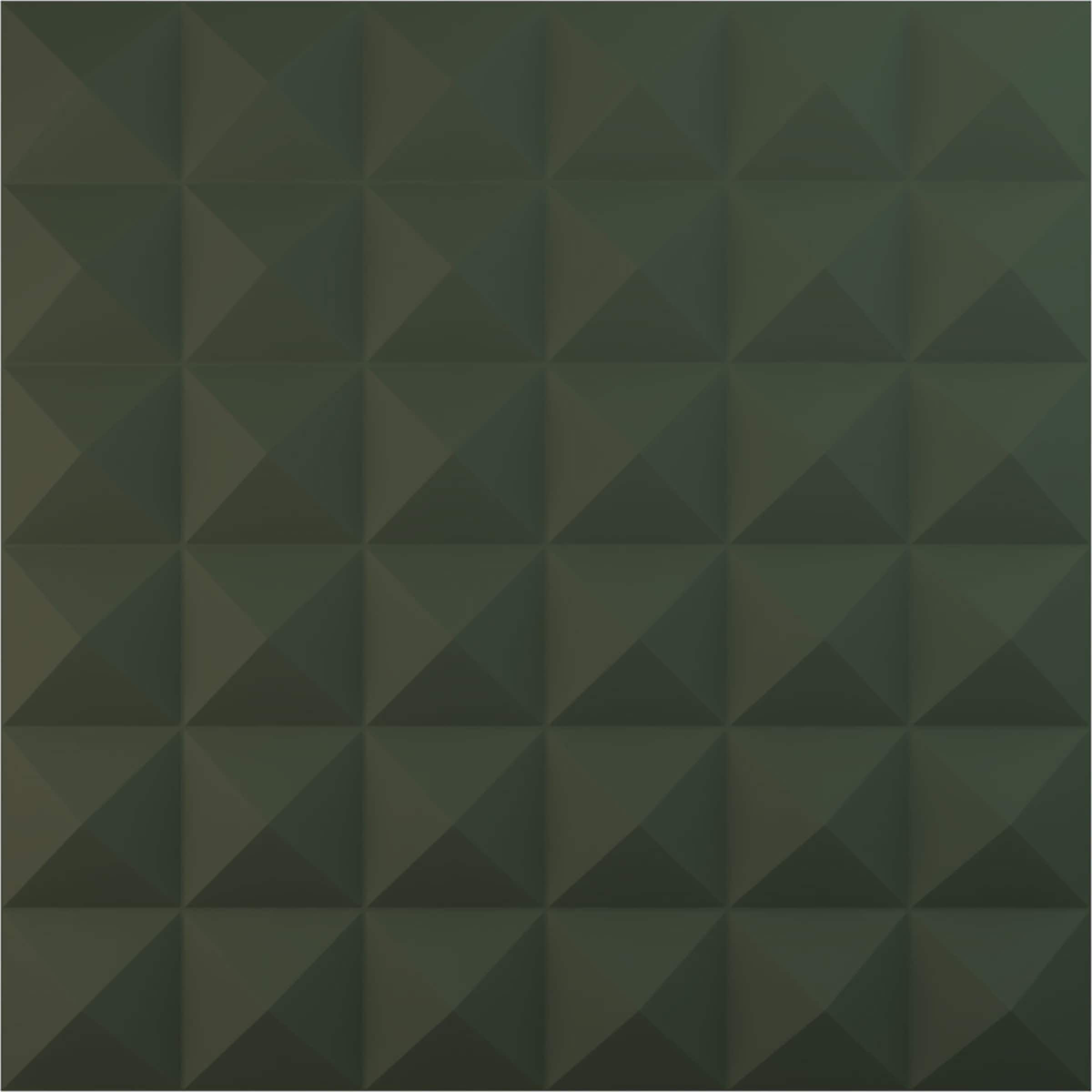 Ekena Millwork WP20X20DAGHC 19-5/8-in x 19-5/8-in Embossed Paintable/Stainable Green PVC Geometric Wall Panel ( 2.67-sq ft )