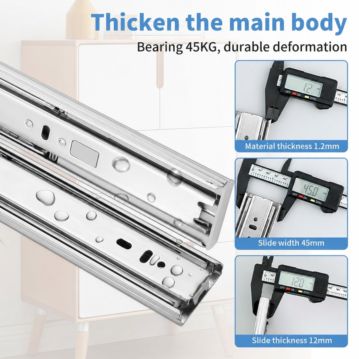 Aoibox LABFOG4C Drawer-Slides - View #3
