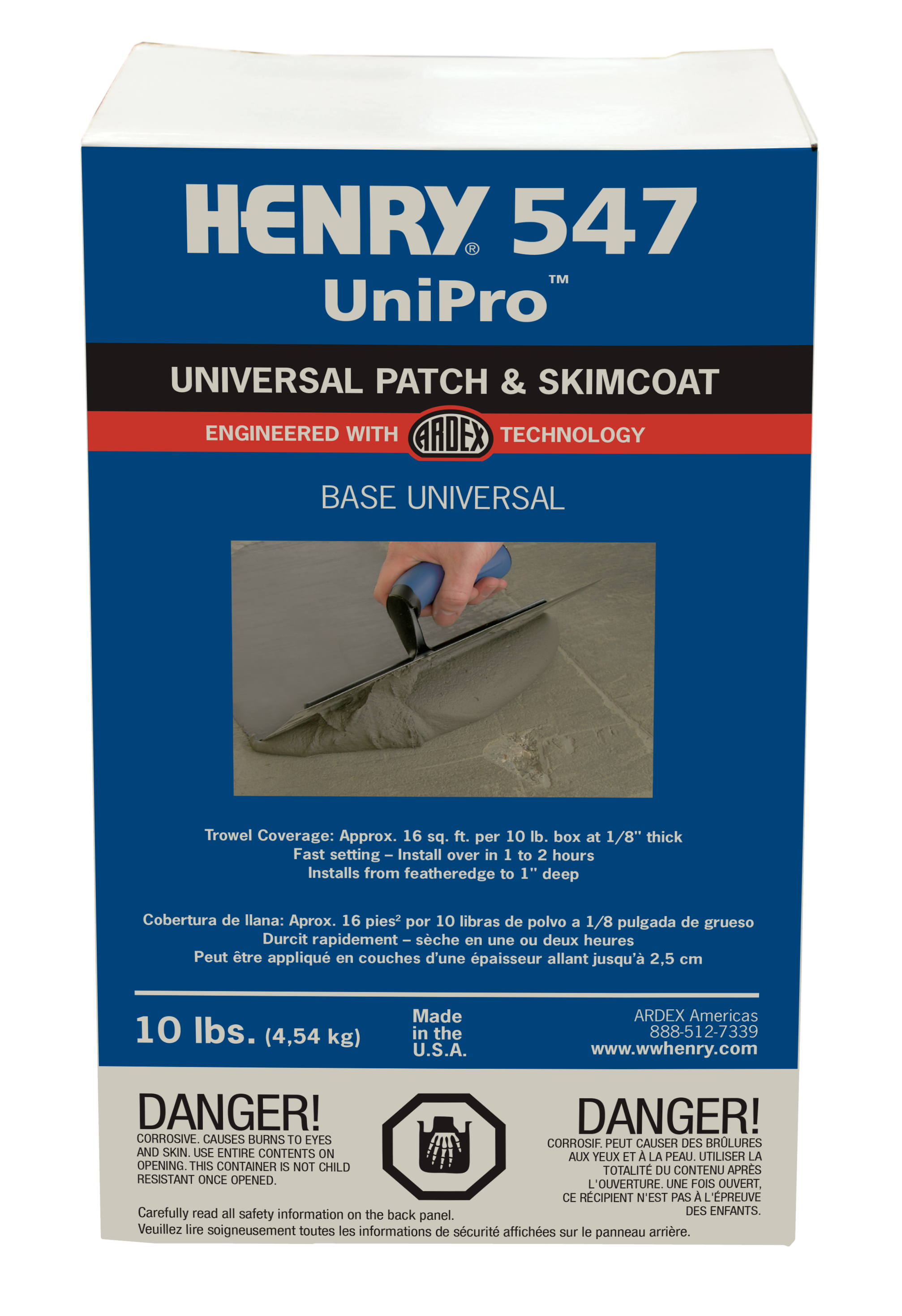 Henry 12159 10 Pound(s) Powder Indoor Floor patch and leveler