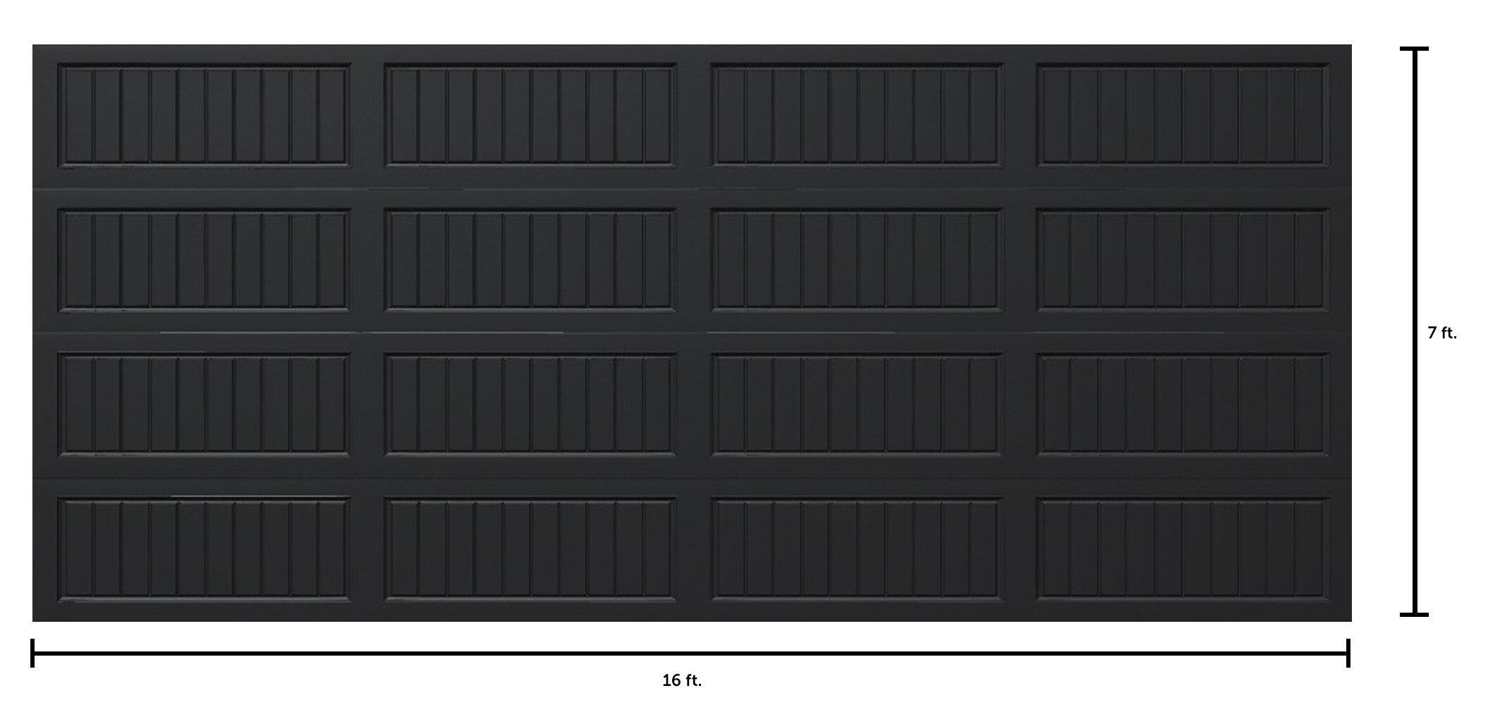 Wayne Dalton WD8300SRBL167 Garage-Doors - View #2